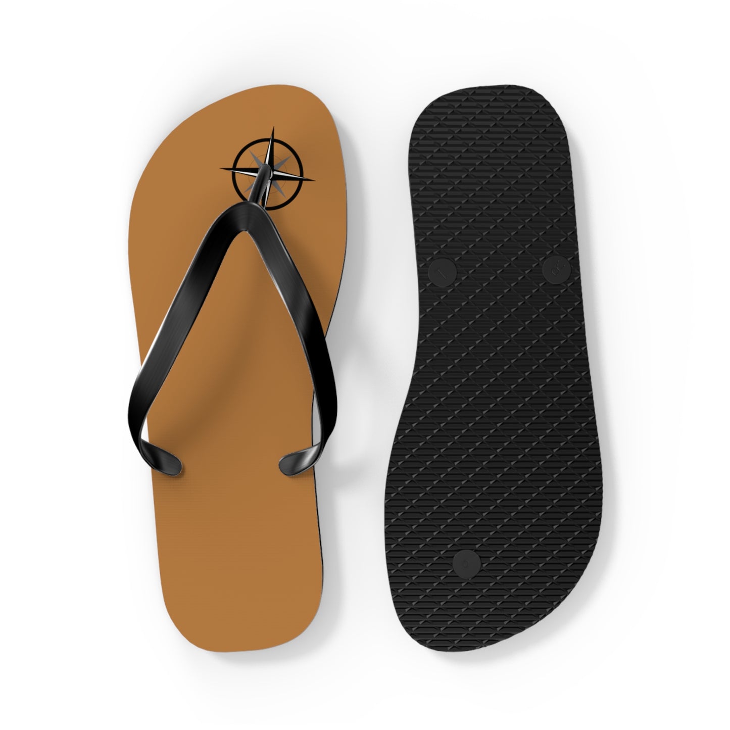 Trinos Light Brown Flip Flops