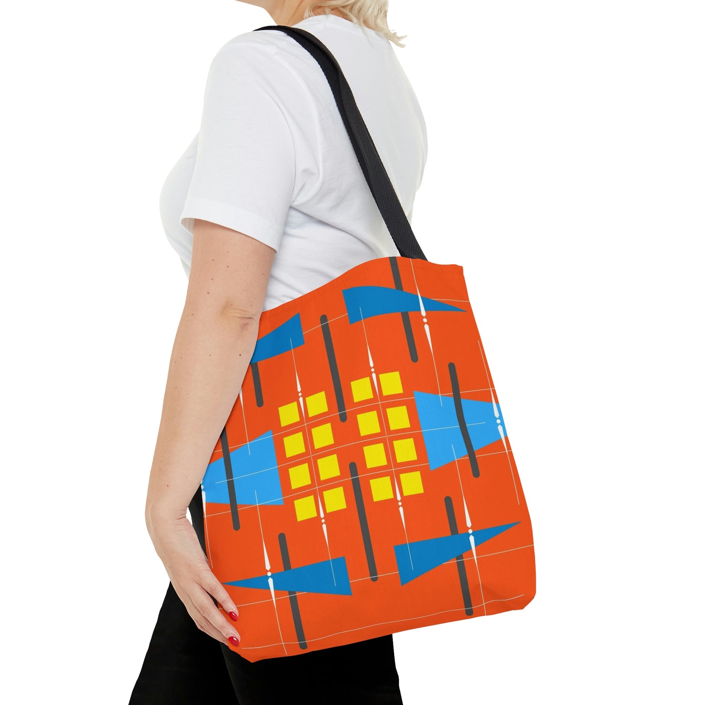 Tote Bag: Deco Orange