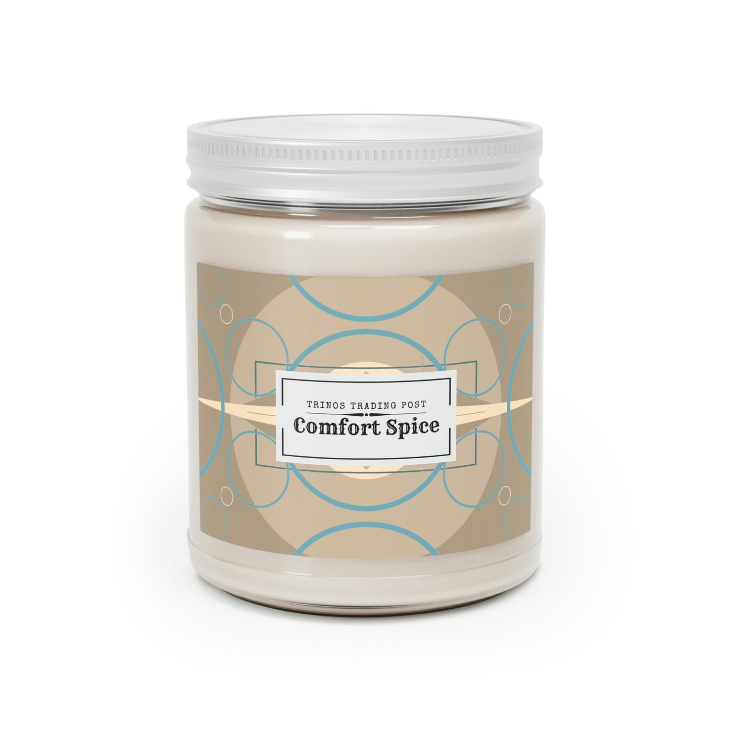 Wicked Candles Deco Beige Oscillation Scented Soy Candles, 9oz