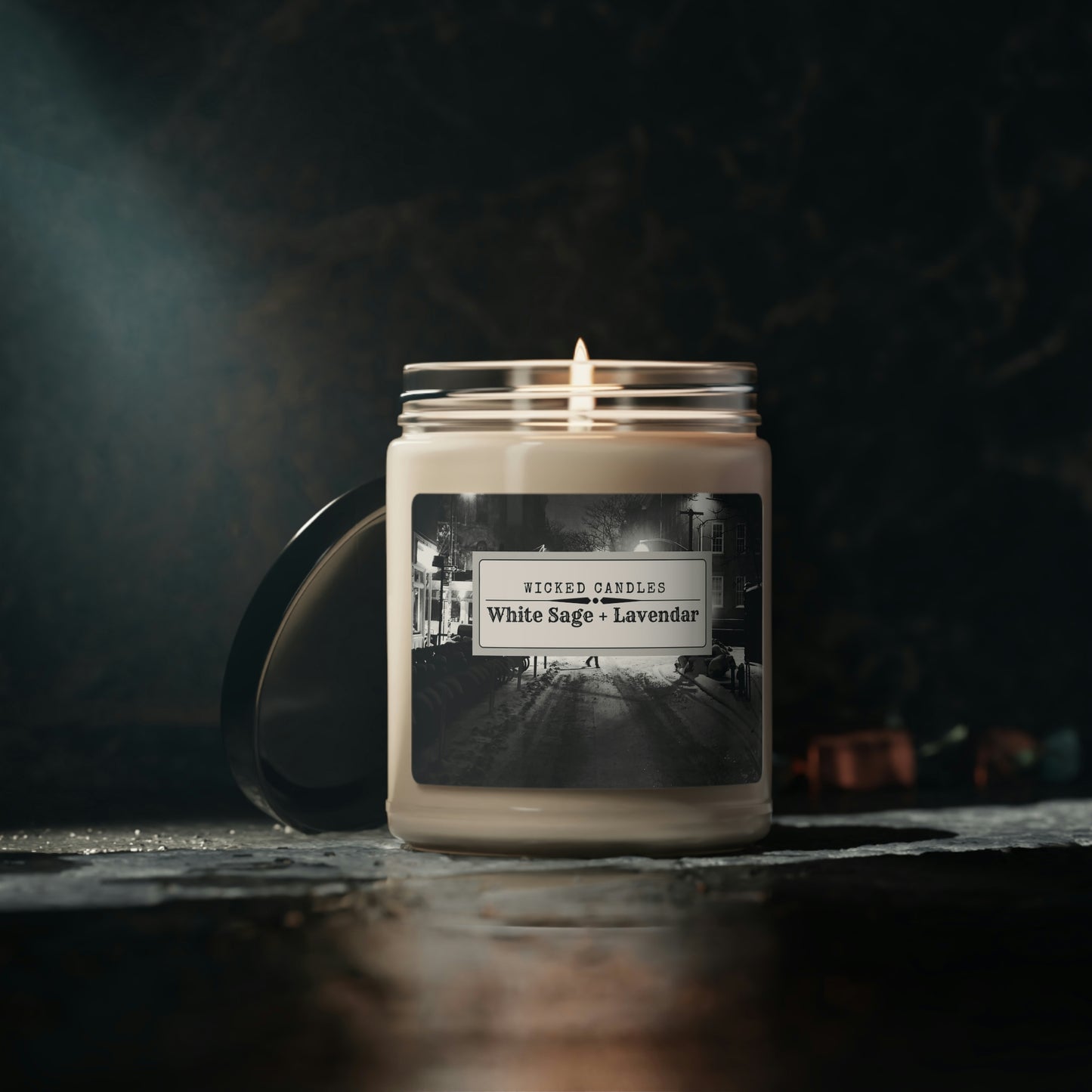 Wicked Candles Blizzard Walk: Scented Soy Candle, 9oz