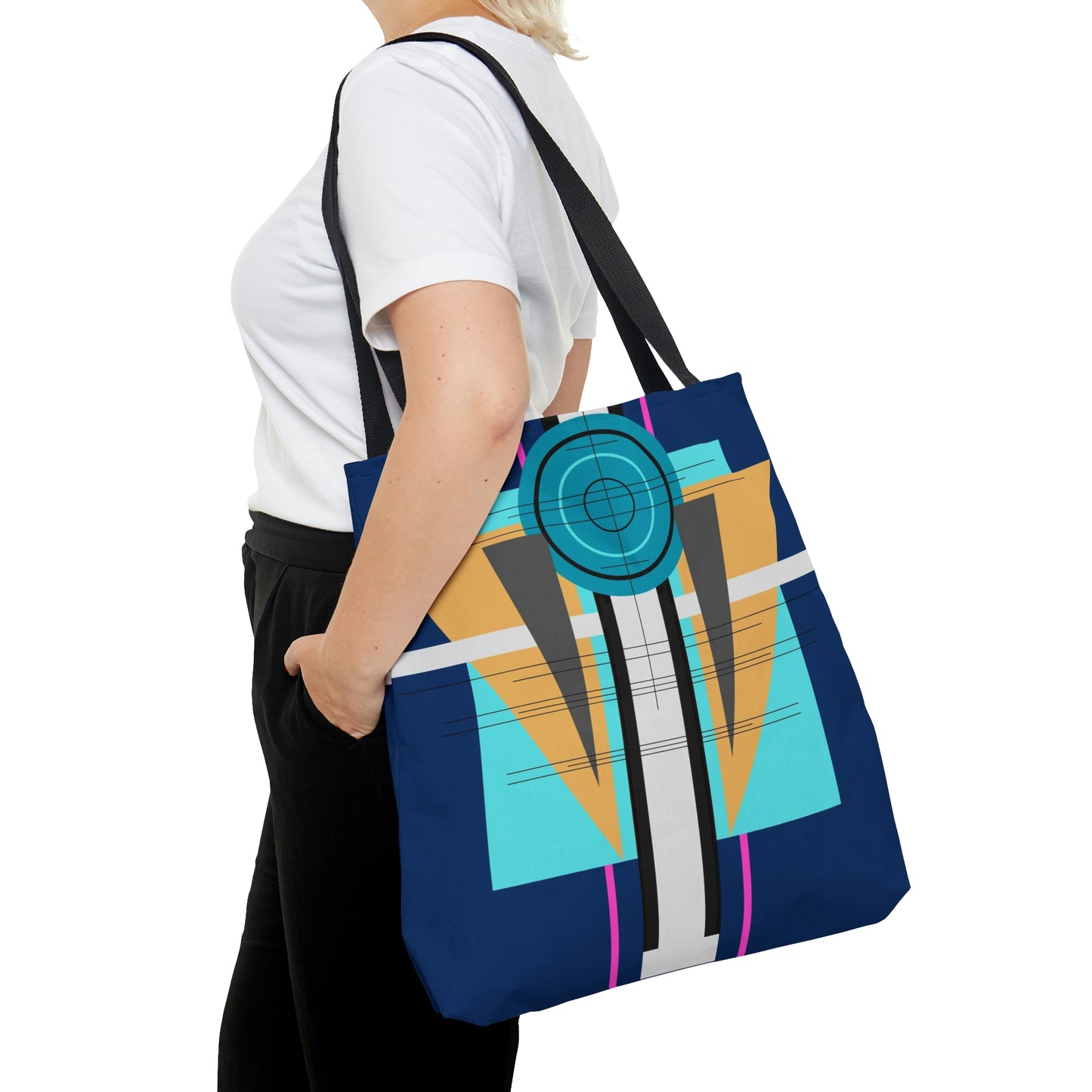 Tote Bag: Deco Temple