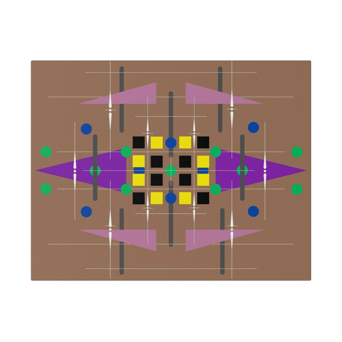 Geometric Abstract Deco Inspired Wall Art