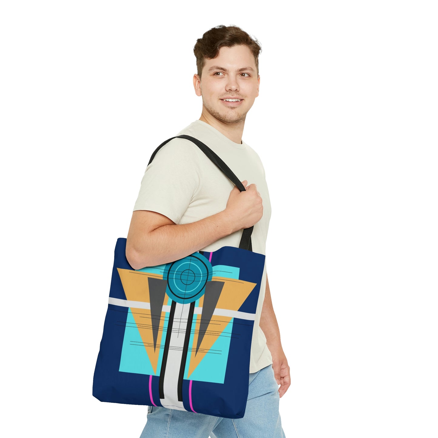 Tote Bag: Deco Temple