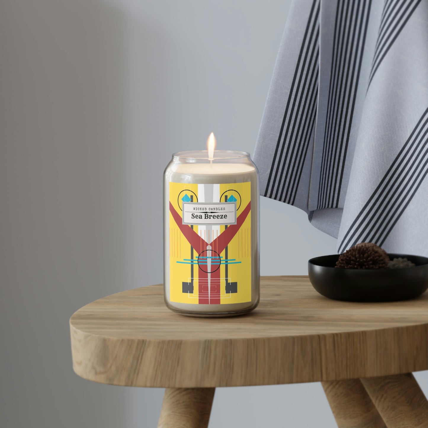 Wicked Candles Take OFF Burst of Sunshine Large Soy Candle, 13.75oz