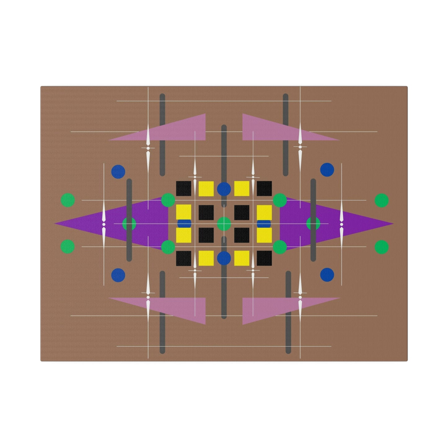 Geometric Abstract Deco Inspired Wall Art
