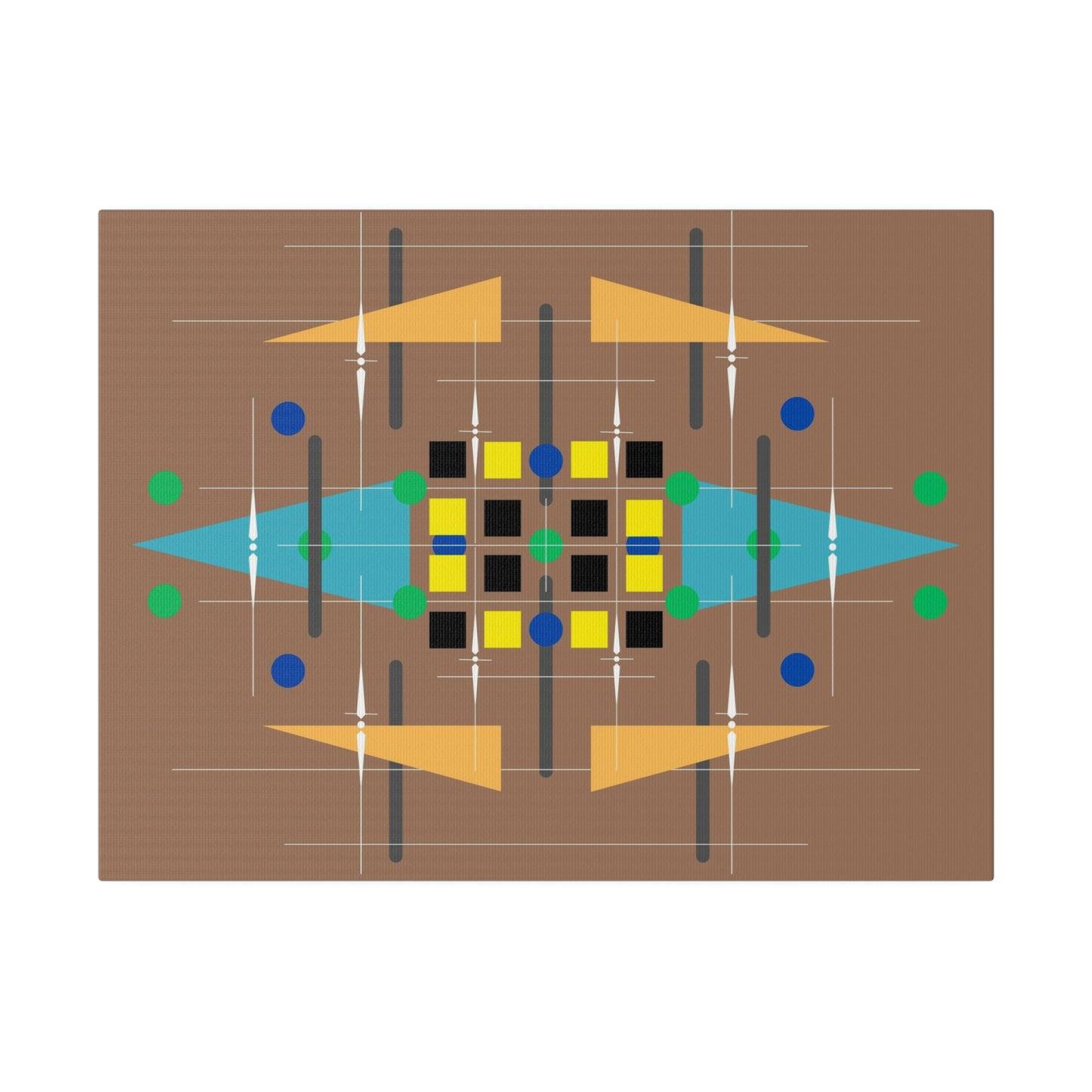 Harvest - Universal Schematics 3: Geometric Abstract Deco Inspired Wall Art