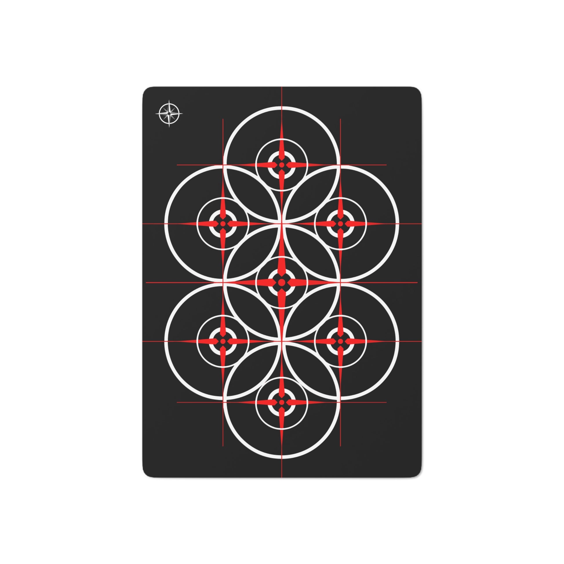 Casino - Black Cove Compass Rose Custom Poker Cards