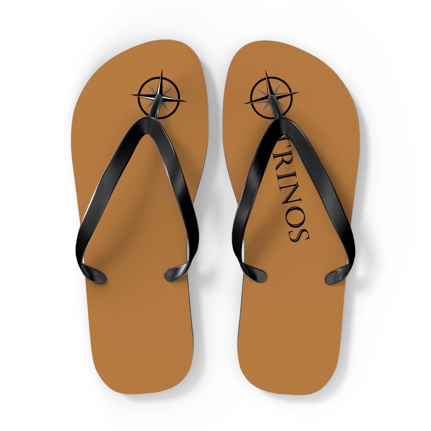 Trinos Light Brown Flip Flops