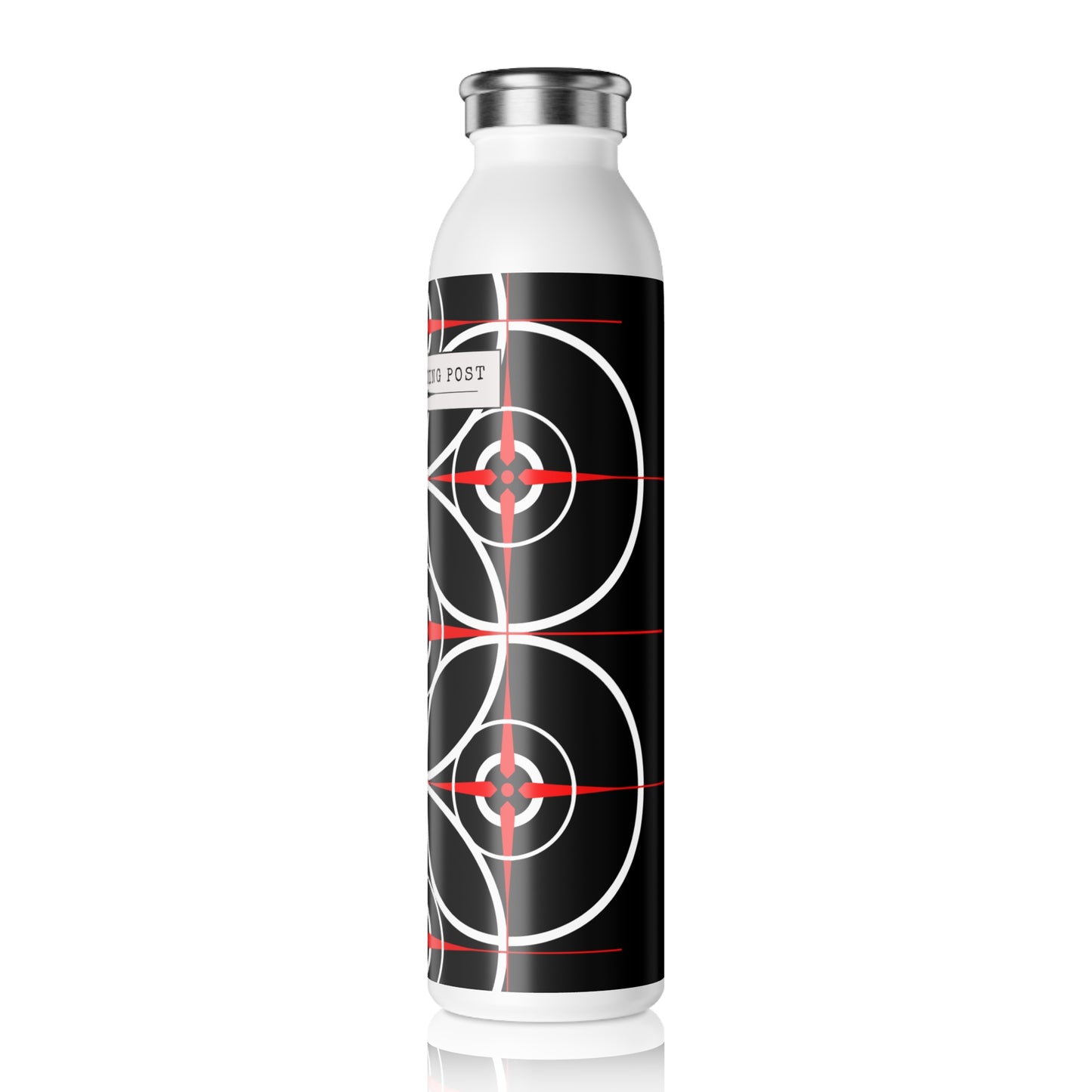 Compass Rose 20oz Slim Water Bottle