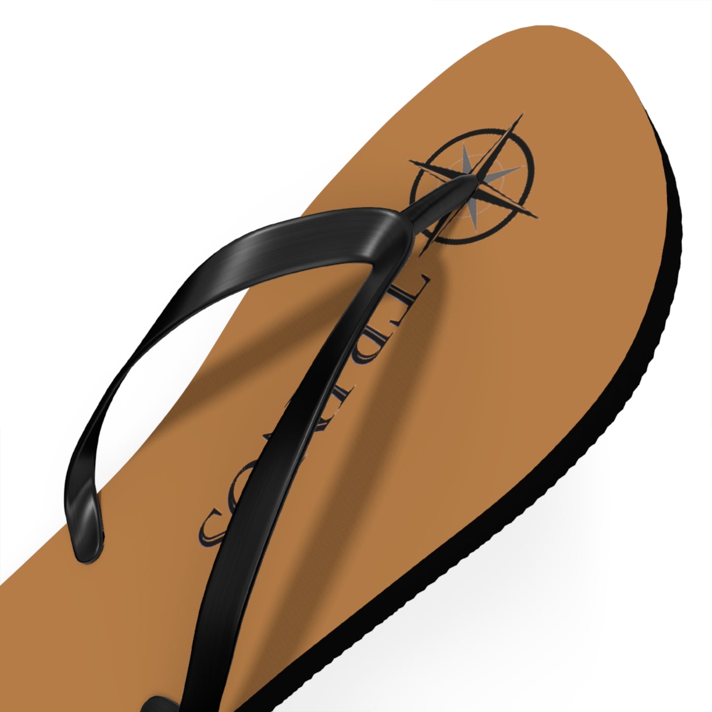 Trinos Light Brown Flip Flops