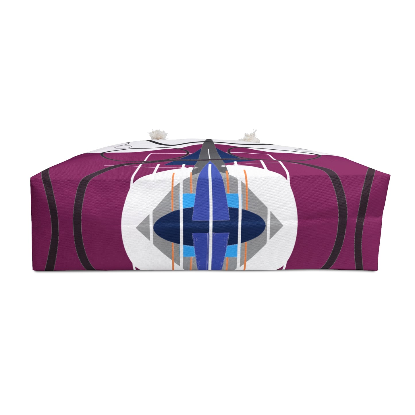 Deco Plum Oscillation Weekender Beach Bag