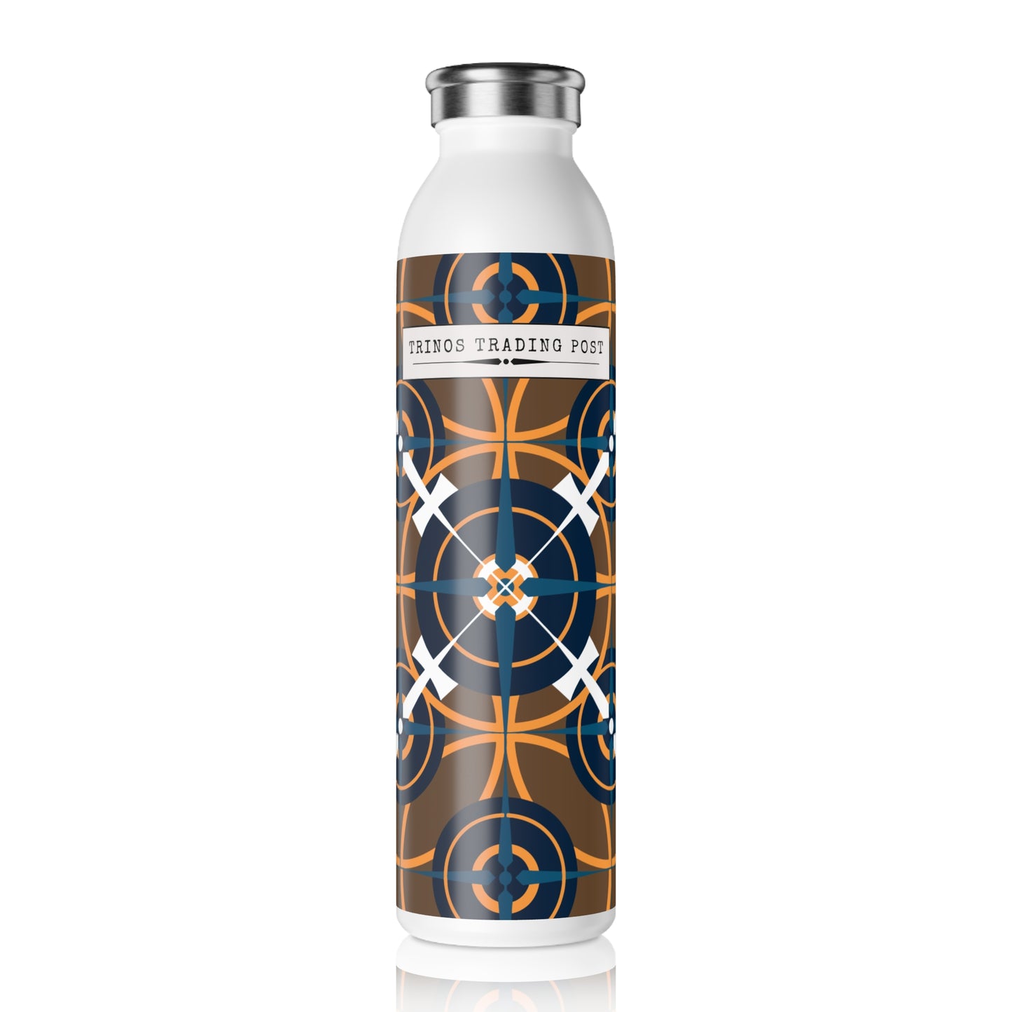 Casino Classic Retro Compass Rose 20oz Slim Water Bottle