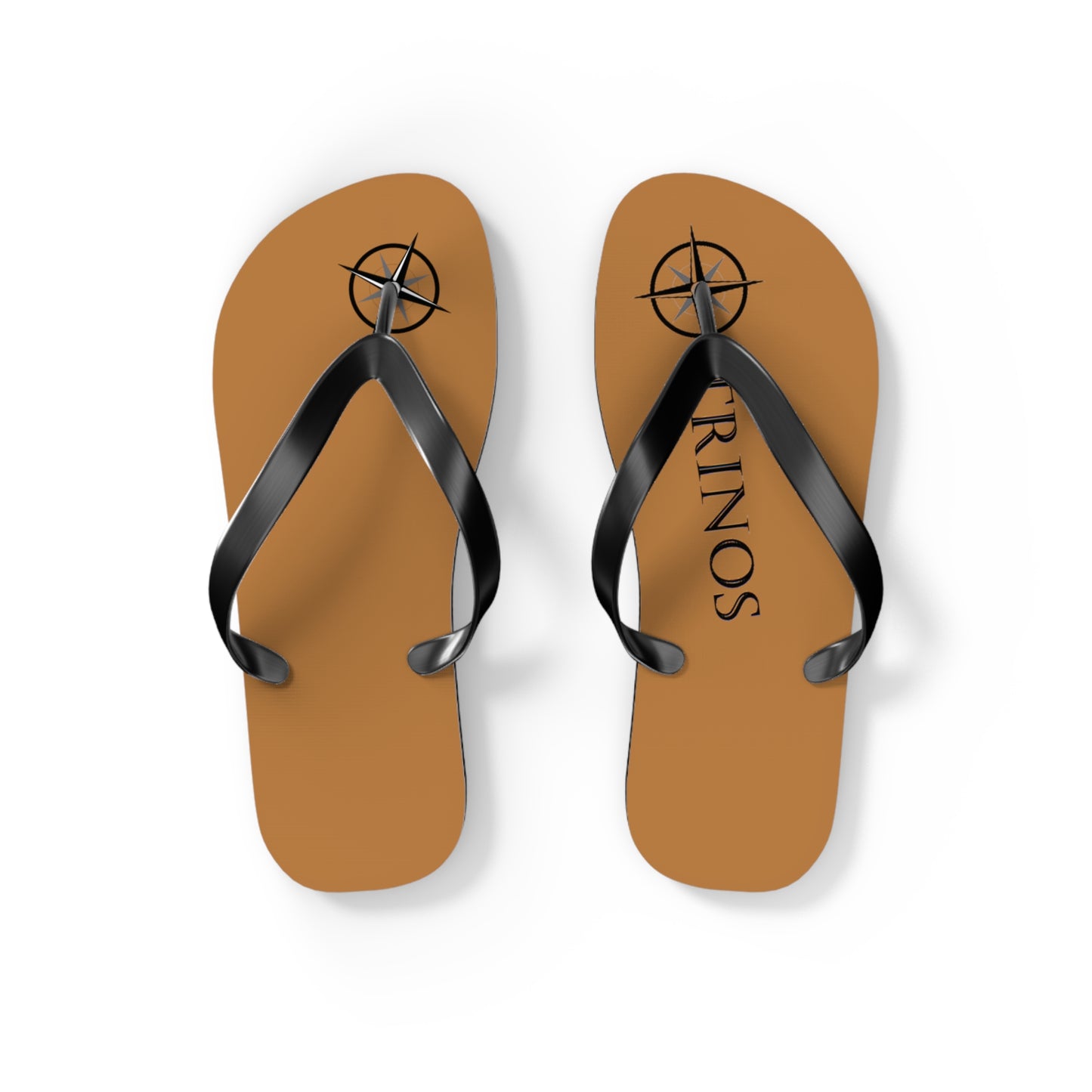 Trinos Light Brown Flip Flops