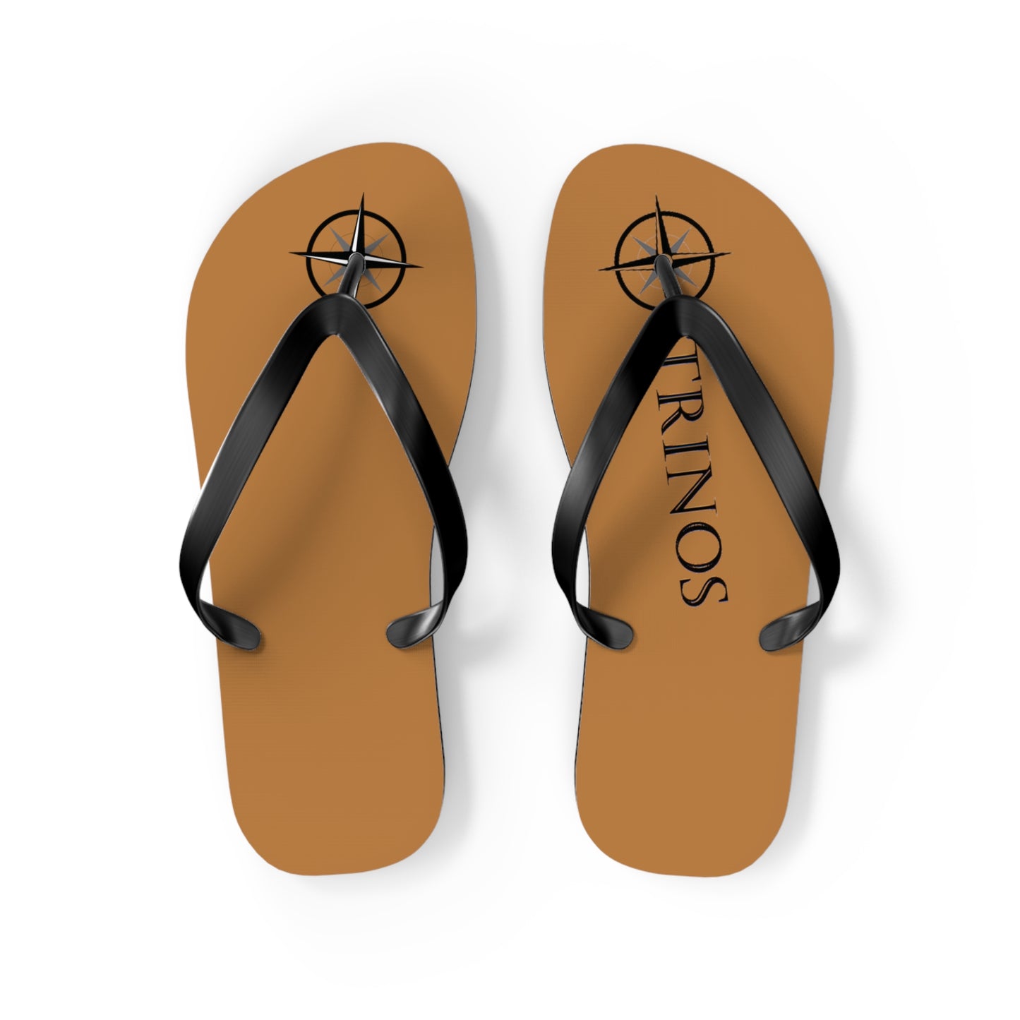 Trinos Light Brown Flip Flops