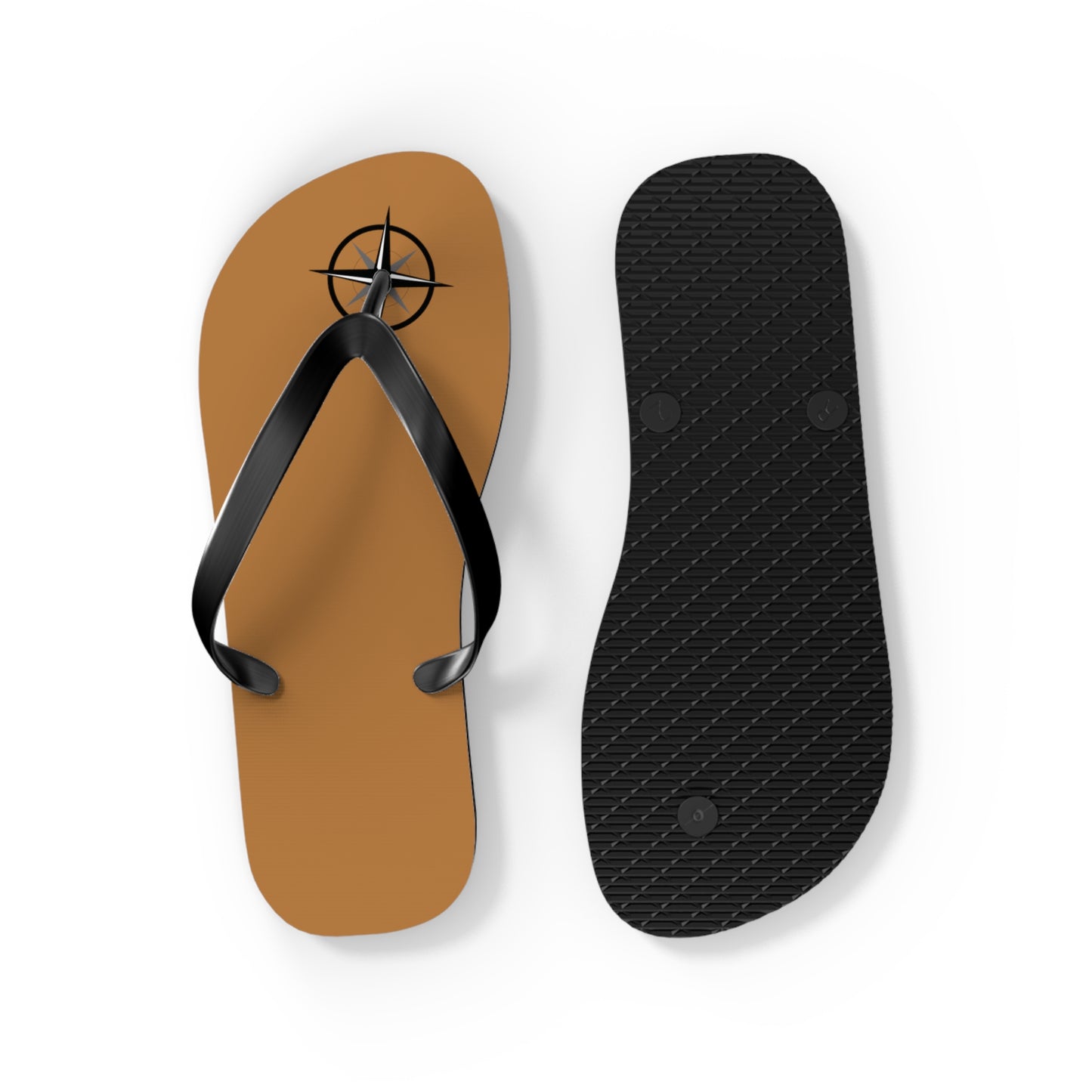 Trinos Light Brown Flip Flops