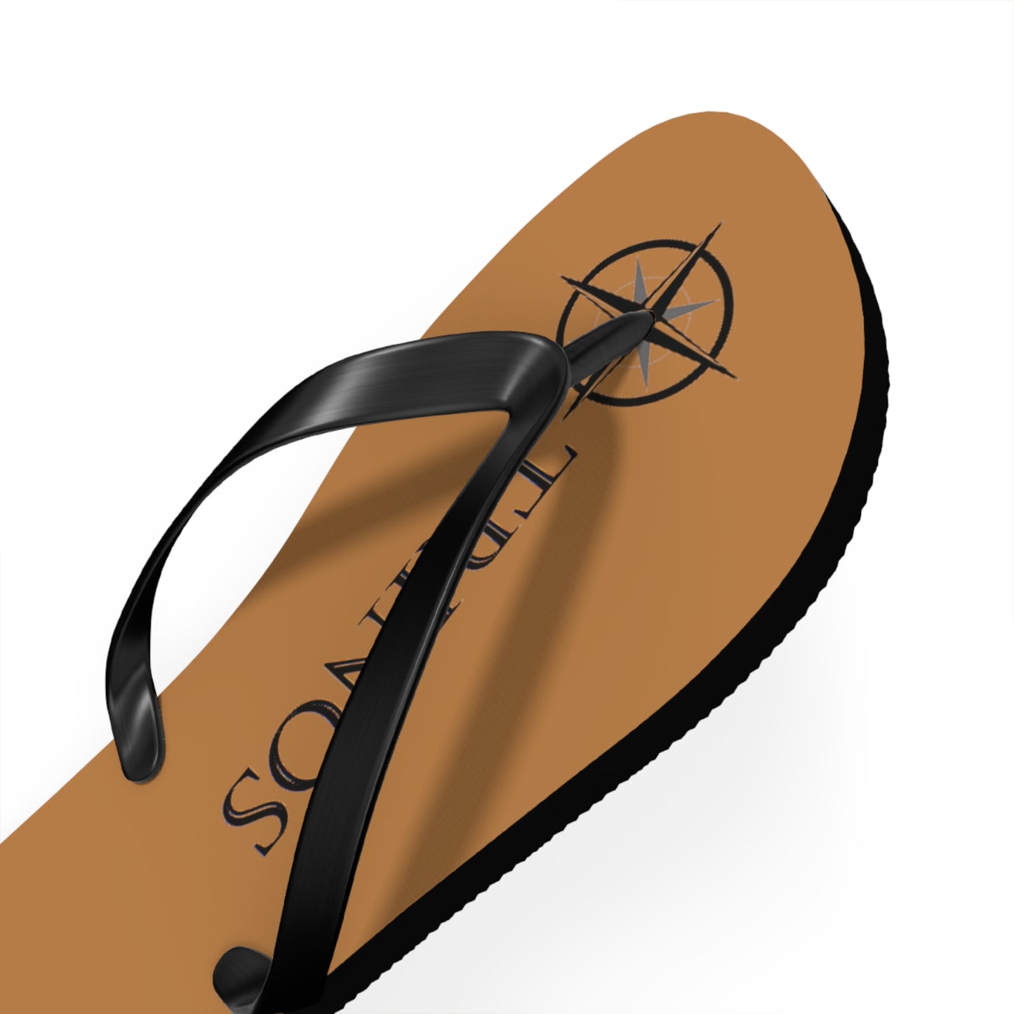 Trinos Light Brown Flip Flops