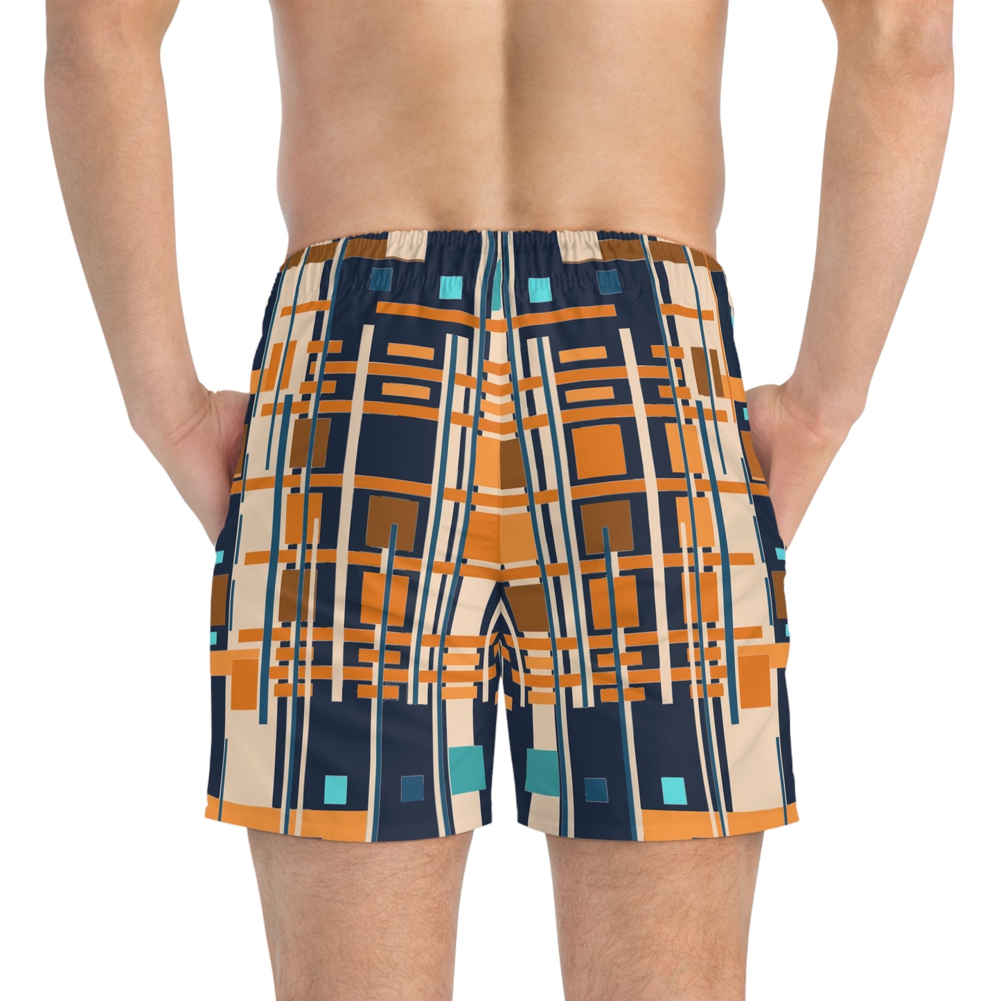 Midnight Blue Bamboo Swim Trunks