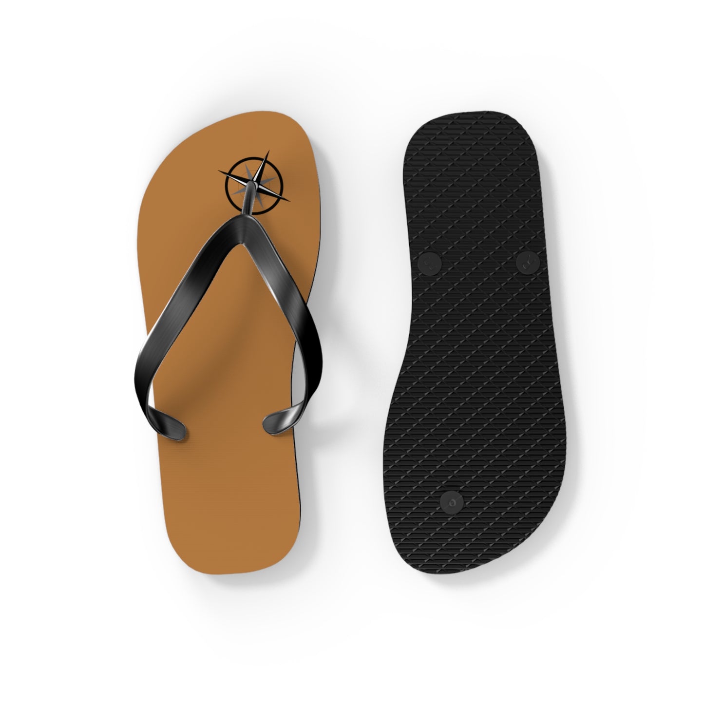 Trinos Light Brown Flip Flops