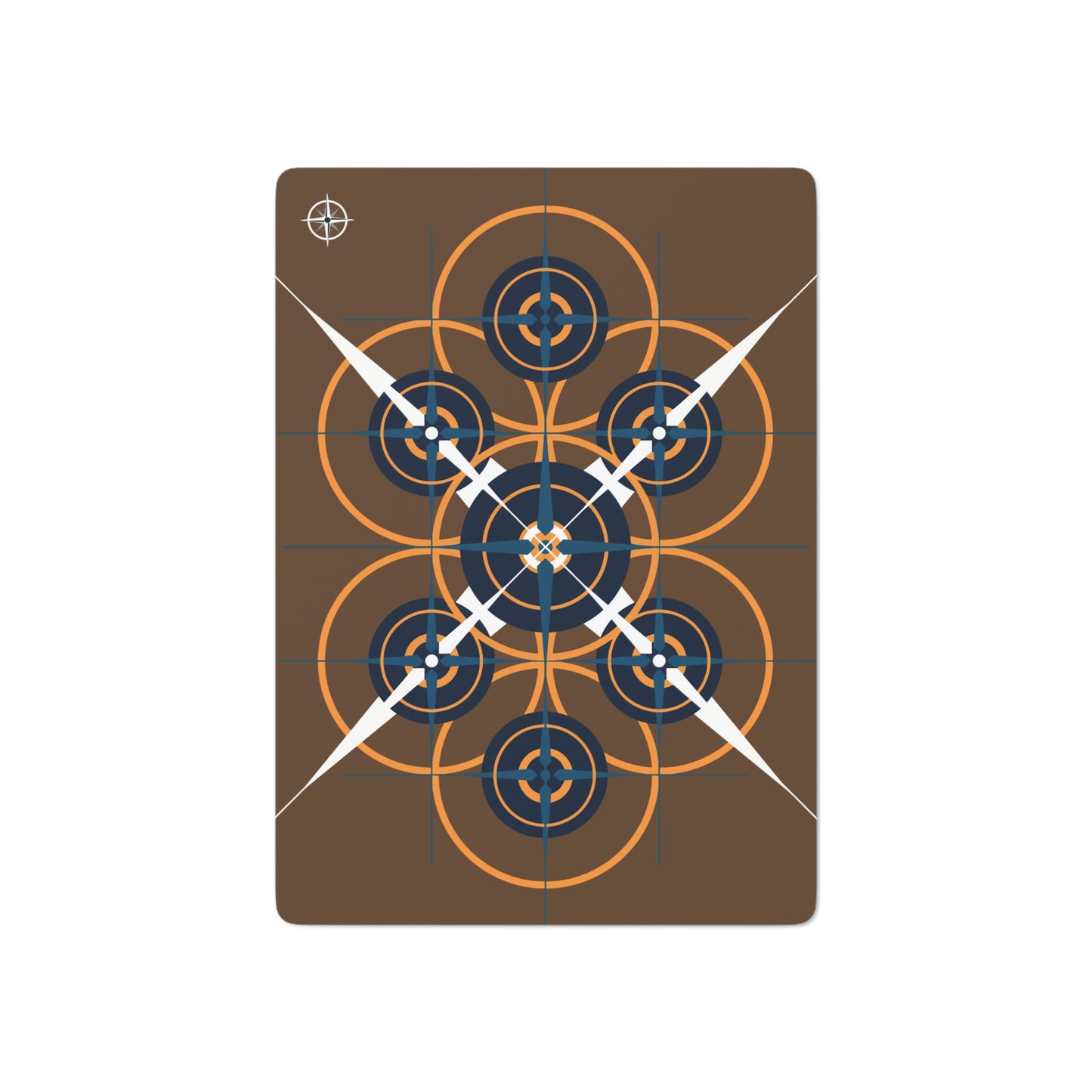 Casino - Classic Retro Compass Custom Poker Cards