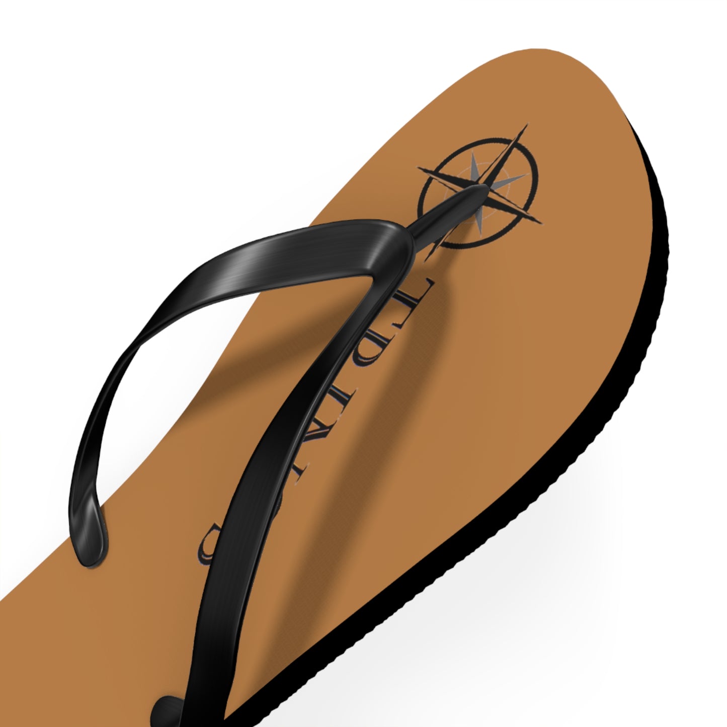 Trinos Light Brown Flip Flops