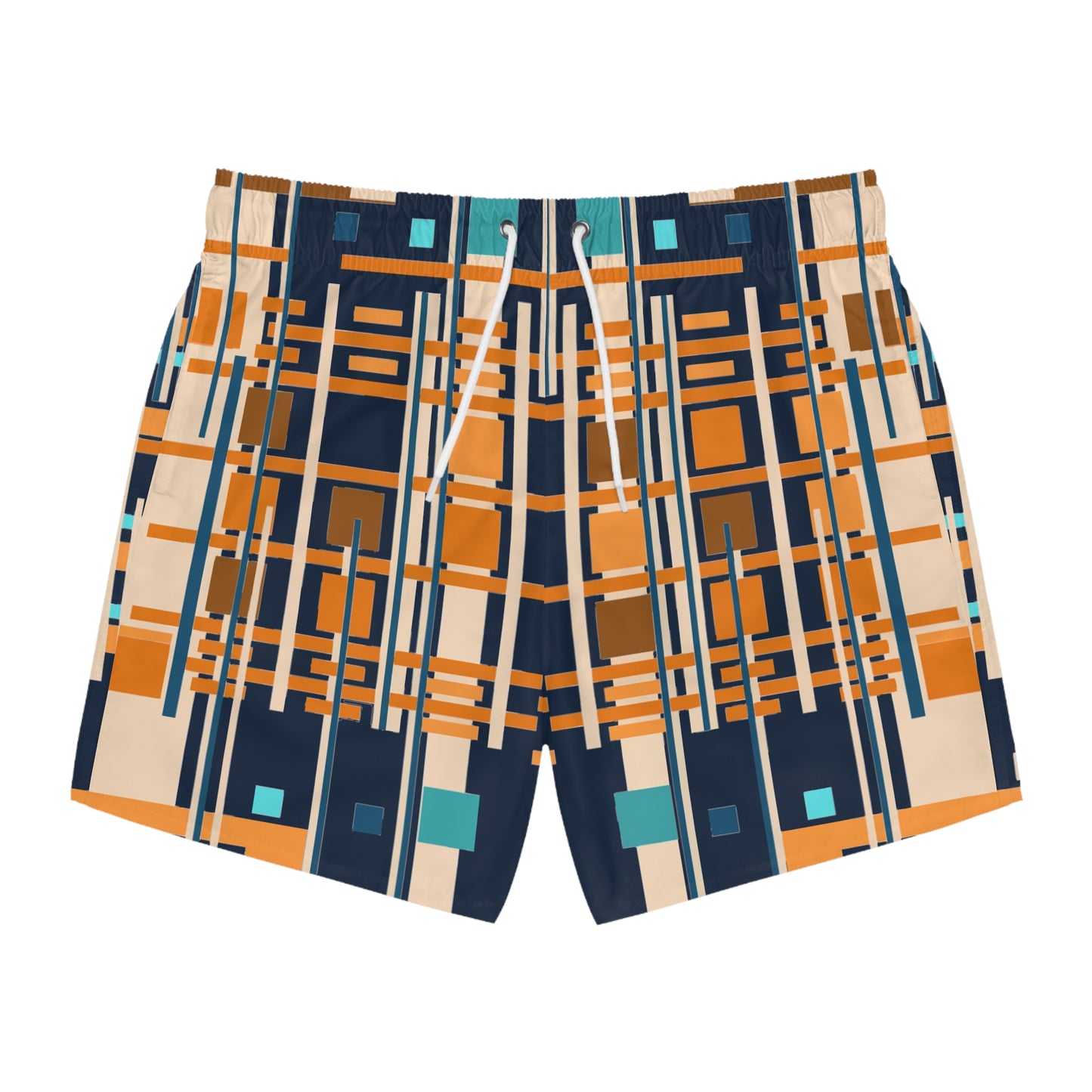 Midnight Blue Bamboo Swim Trunks