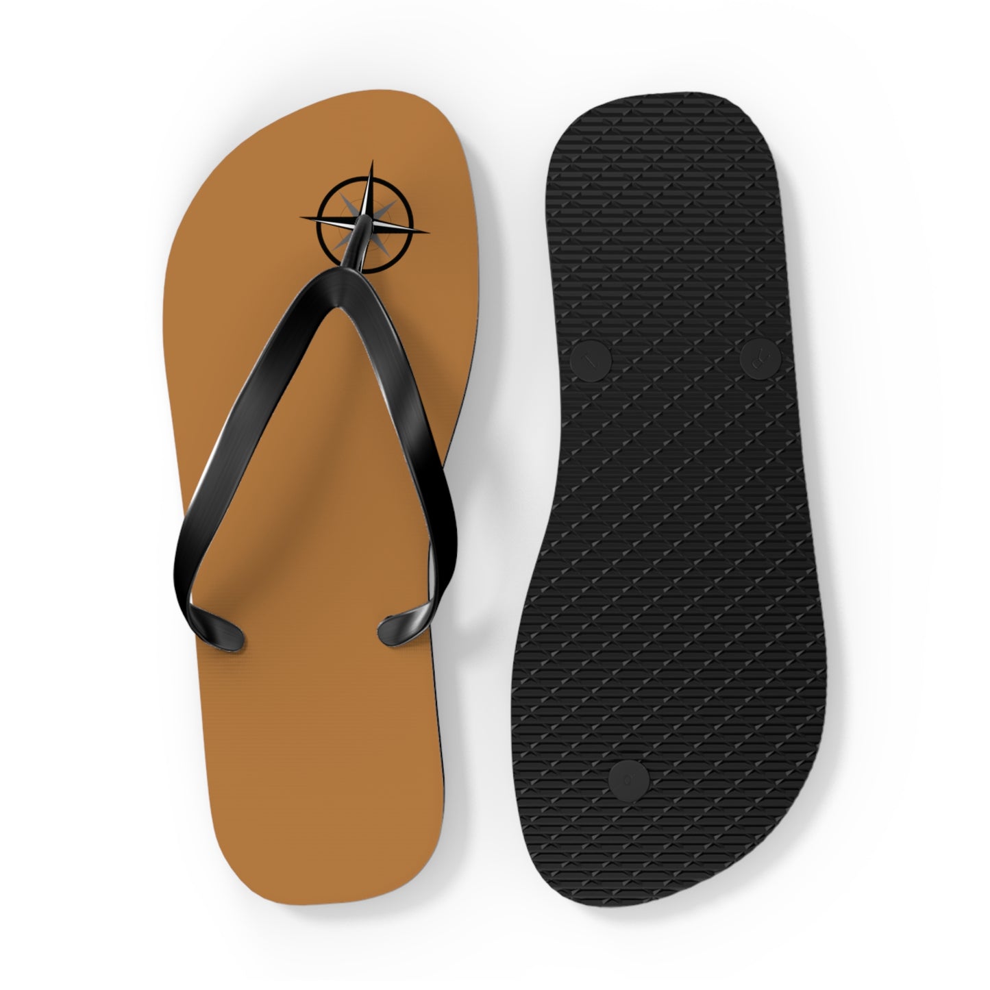 Trinos Light Brown Flip Flops