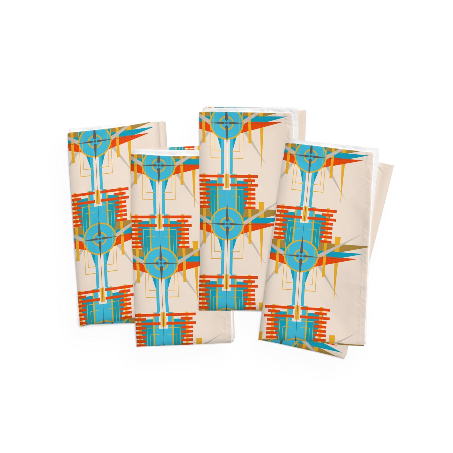 Deco Desert Bird of Paradise Napkin