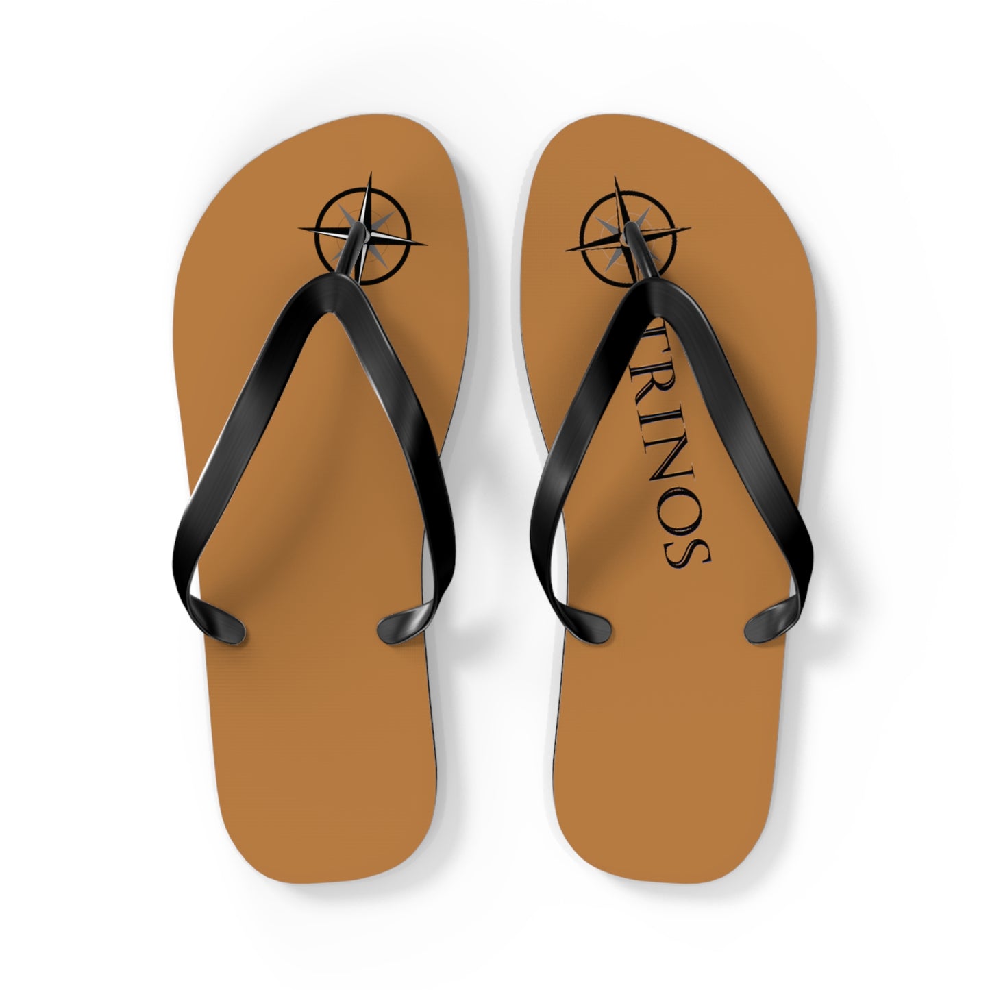 Trinos Light Brown Flip Flops