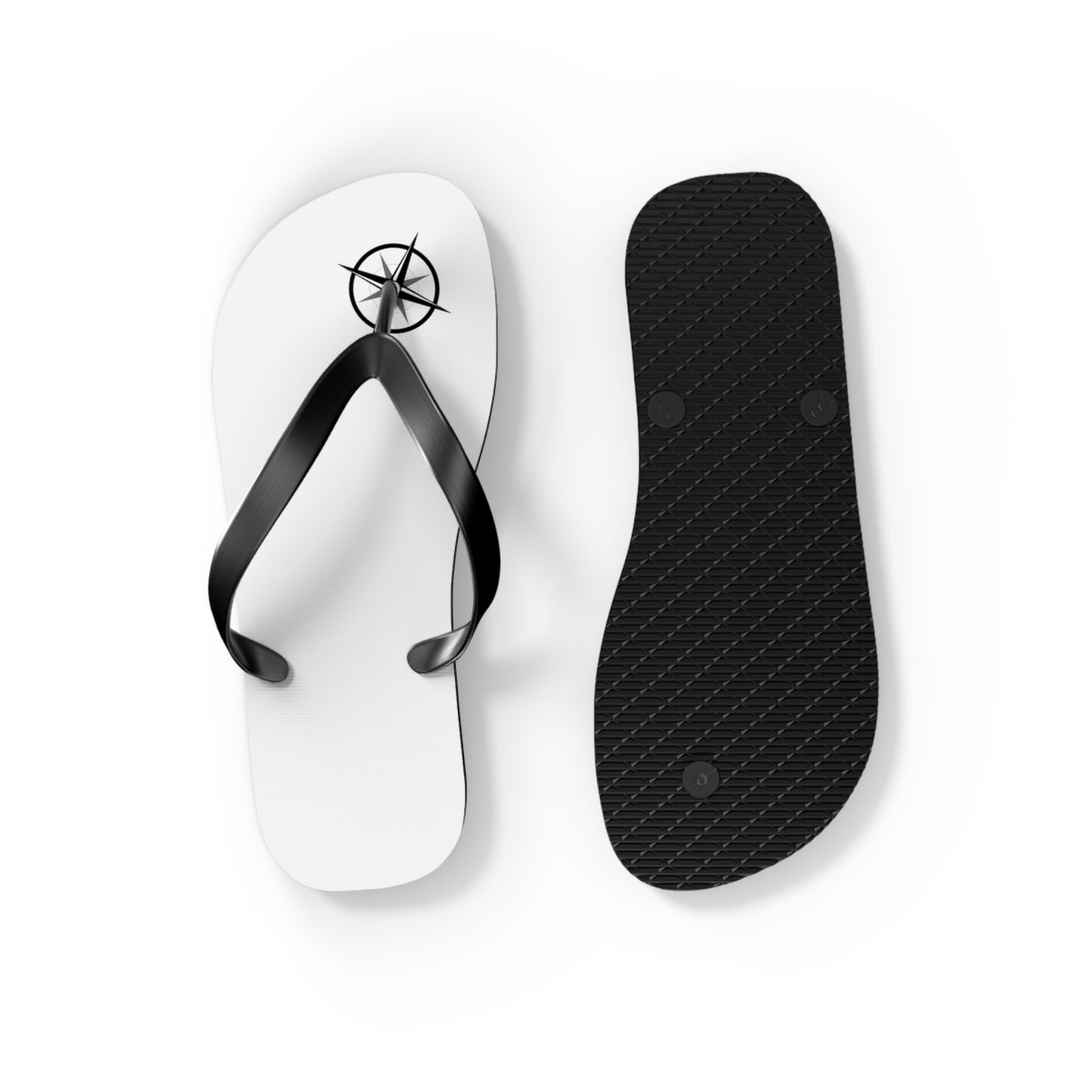 Trinos White Flip Flops