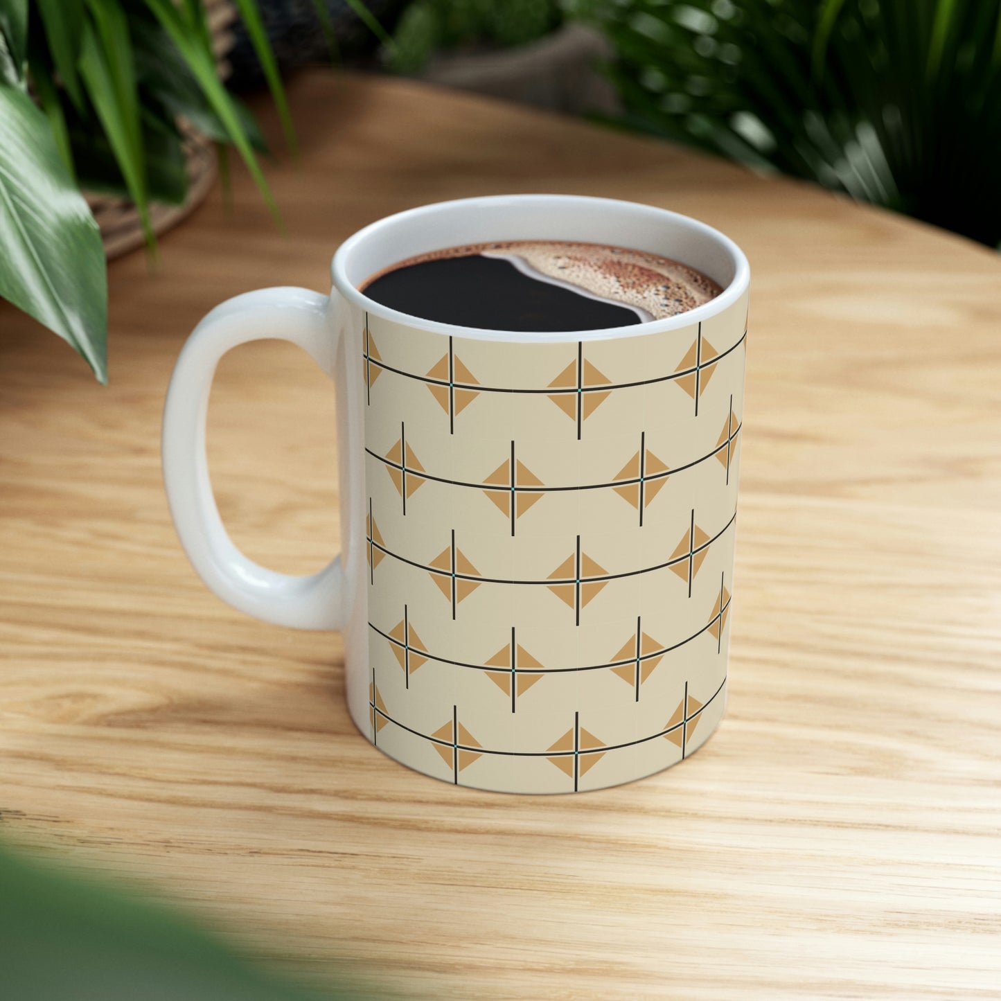 Quantum 1 Graphic Design Ceramic Mug 11oz