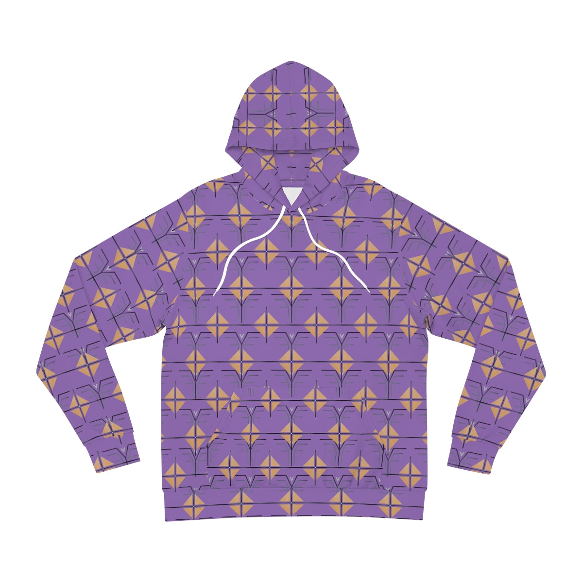 The Shield and Crest Hoodie - Lilac