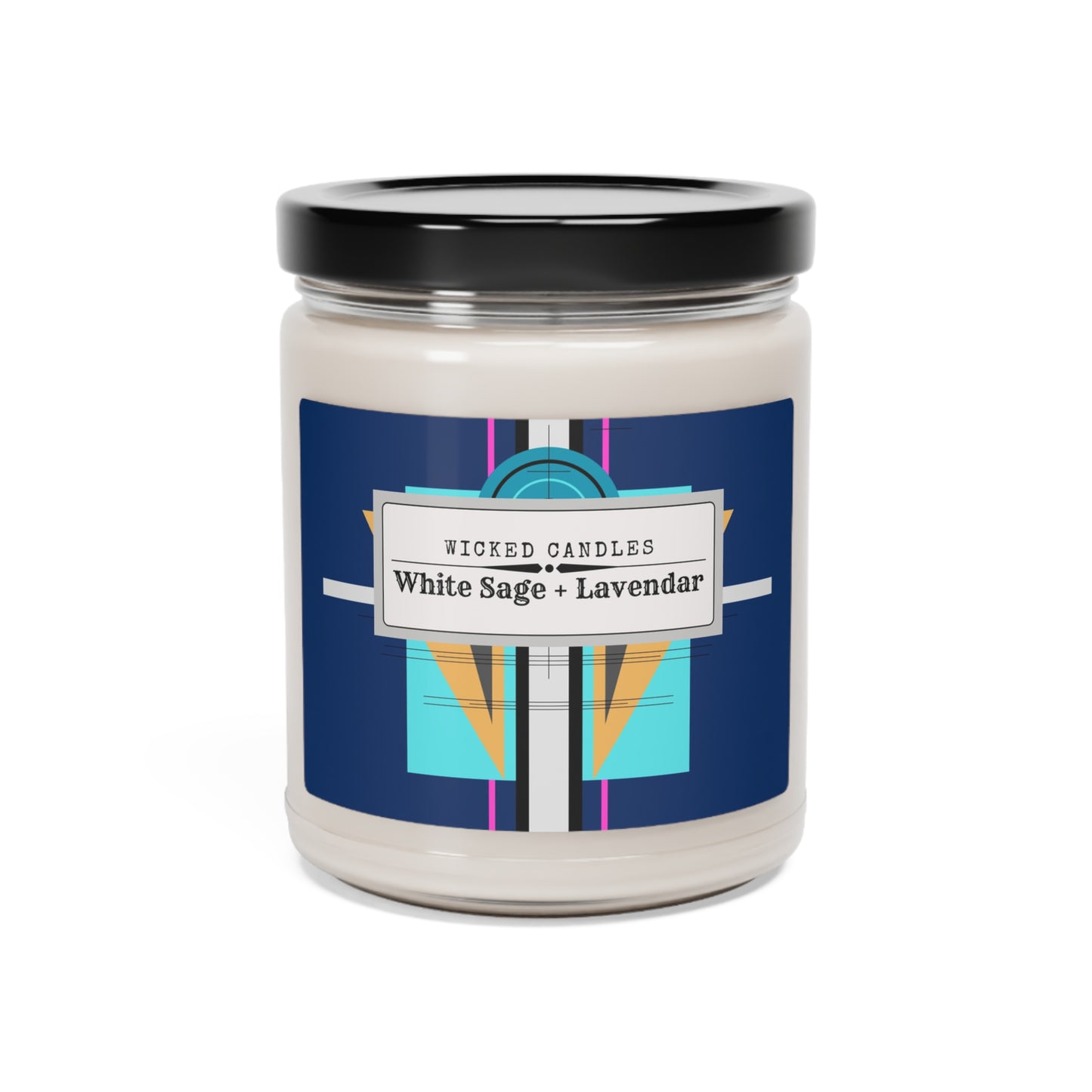 Deco Blue Temple Scented Soy Candle, 9oz