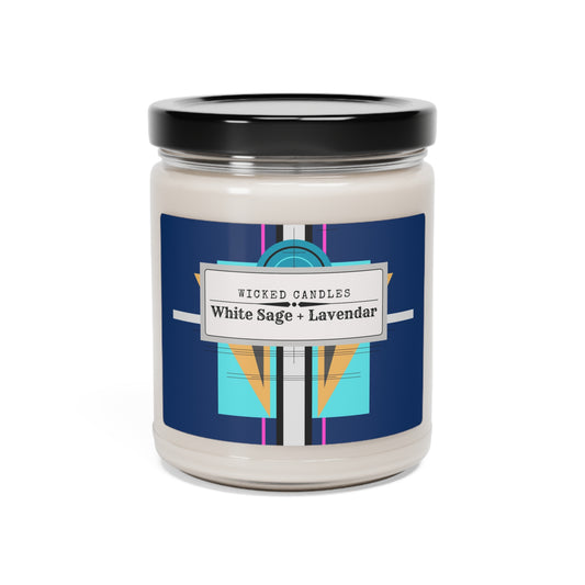 Deco Blue Temple Scented Soy Candle, 9oz