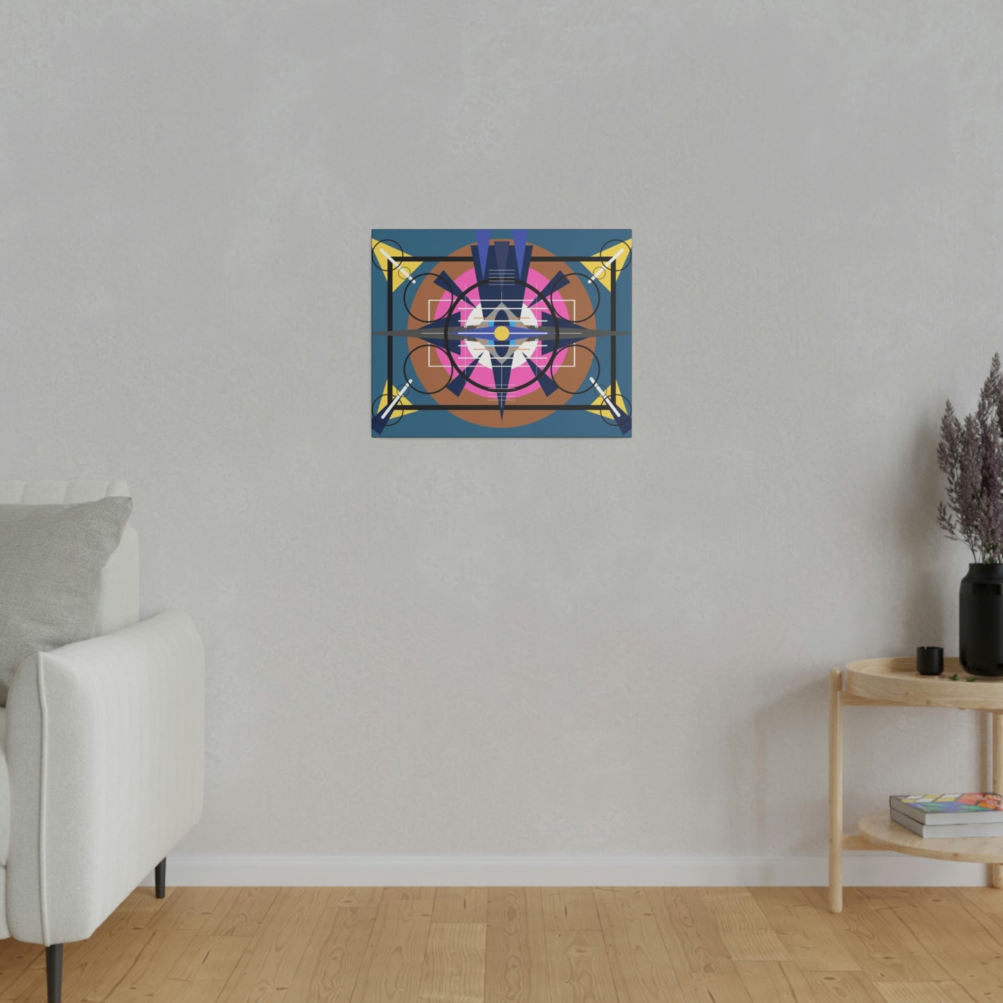 Deco 2 - Oscillation: Geometric Abstract Deco Inspired Wall Art