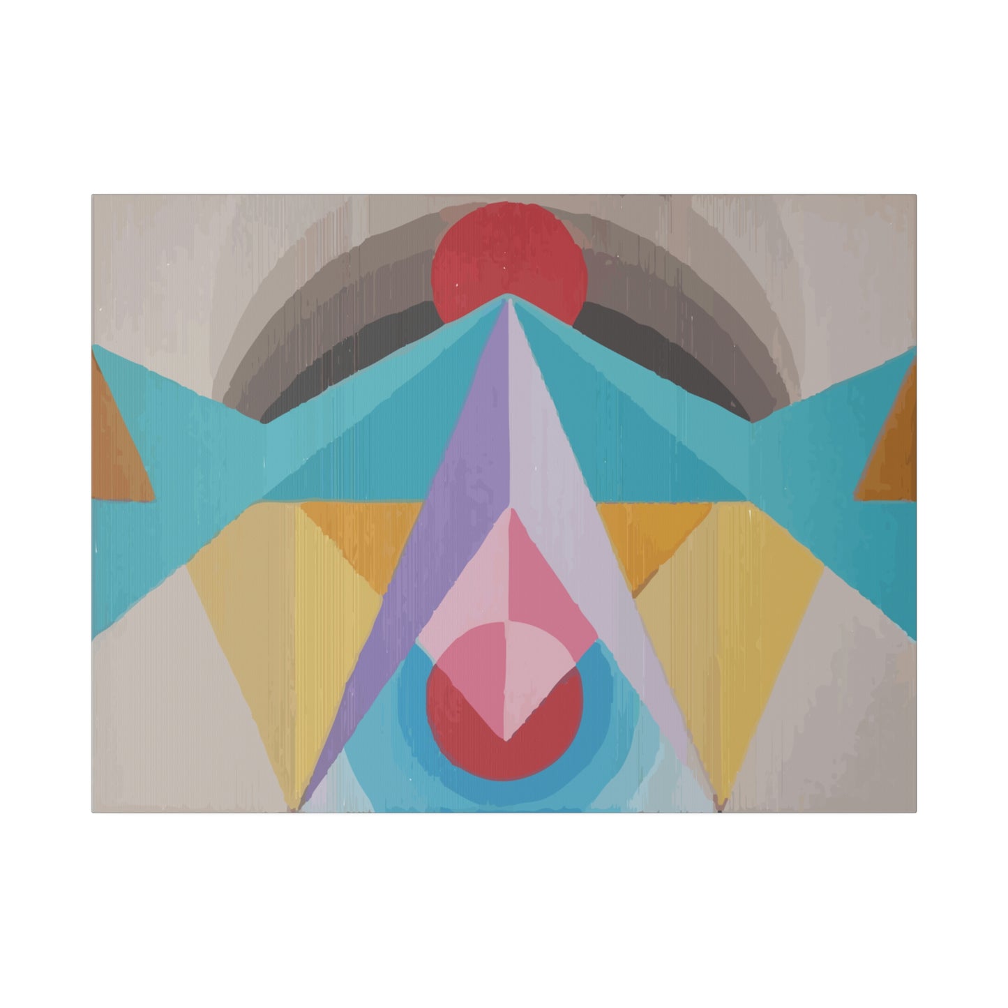 Soul - The Mighty Mountain Series: Part of the Across the Universe Collection Abstract Geometric Wall Art