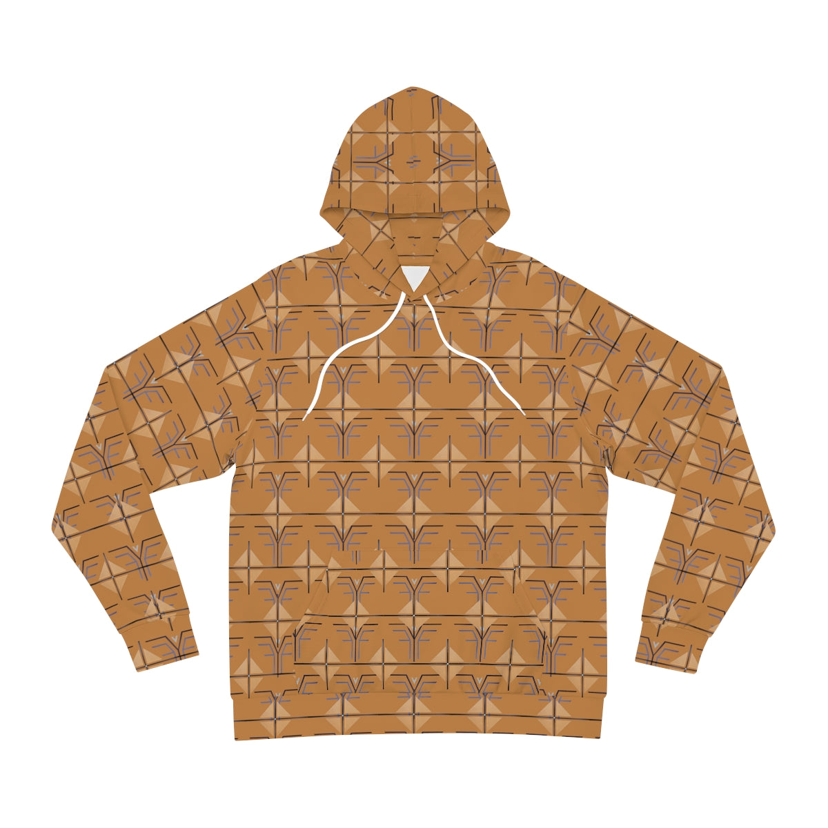 The Shield and Crest Hoodie - Lt. Brown