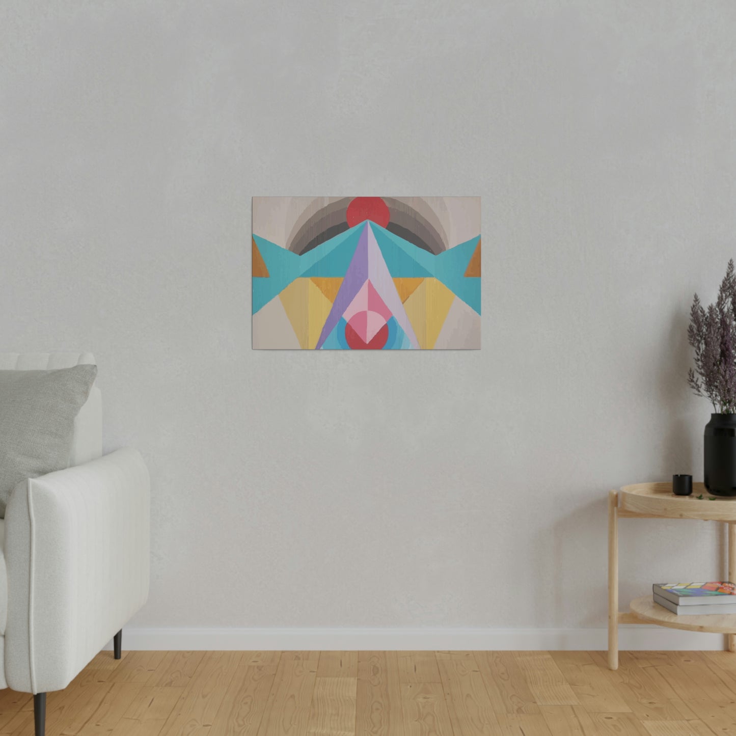 Soul - The Mighty Mountain Series: Part of the Across the Universe Collection Abstract Geometric Wall Art