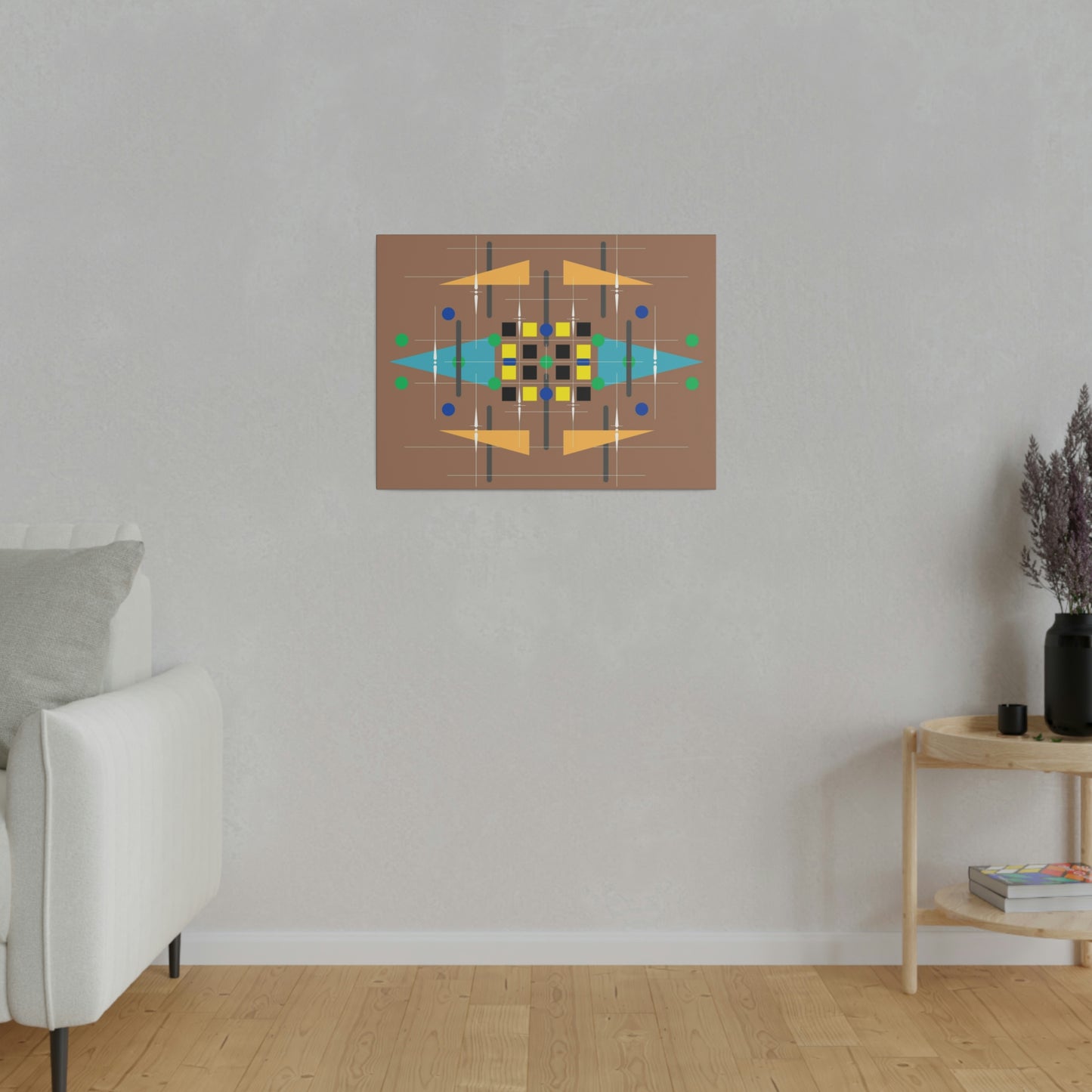 Harvest - Universal Schematics 3: Geometric Abstract Deco Inspired Wall Art