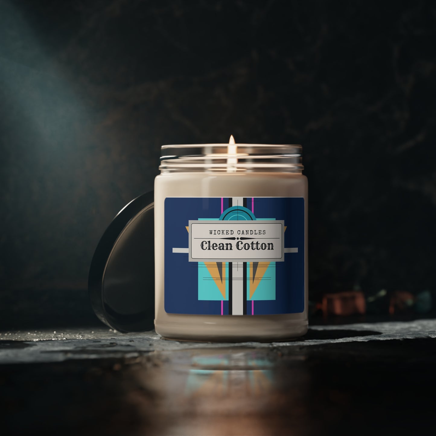 Deco Blue Temple Scented Soy Candle, 9oz