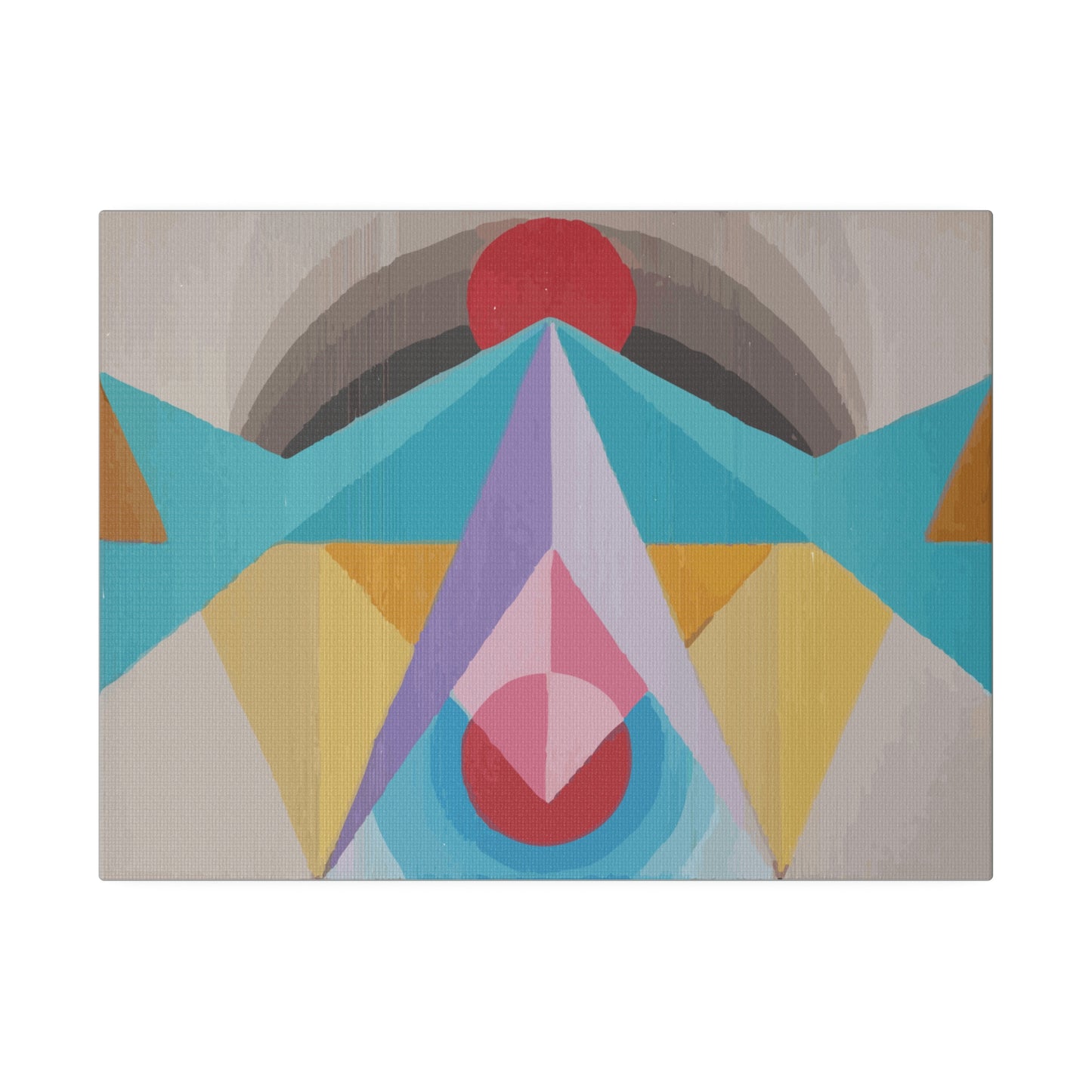 Soul - The Mighty Mountain Series: Part of the Across the Universe Collection Abstract Geometric Wall Art