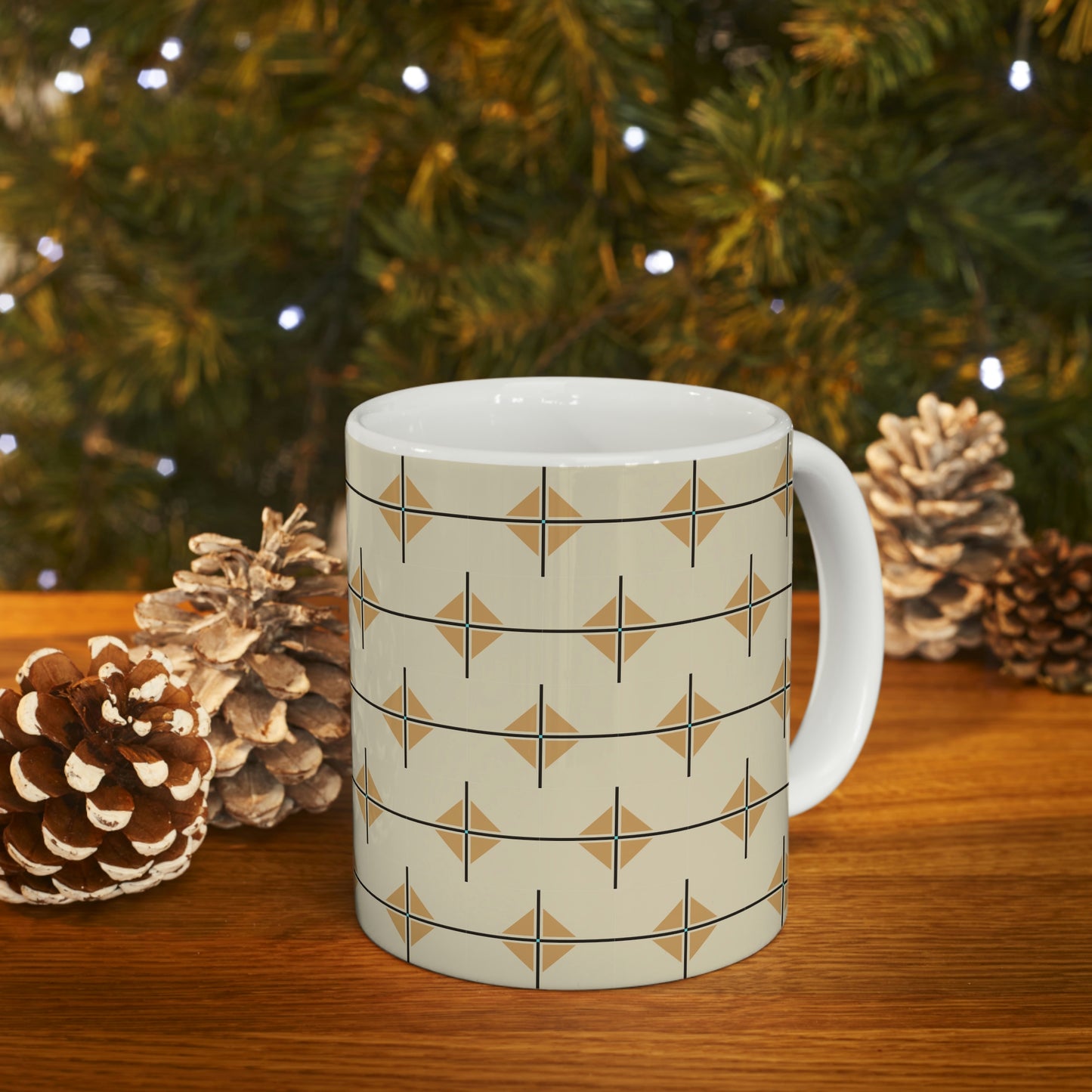 Quantum 1 Graphic Design Ceramic Mug 11oz