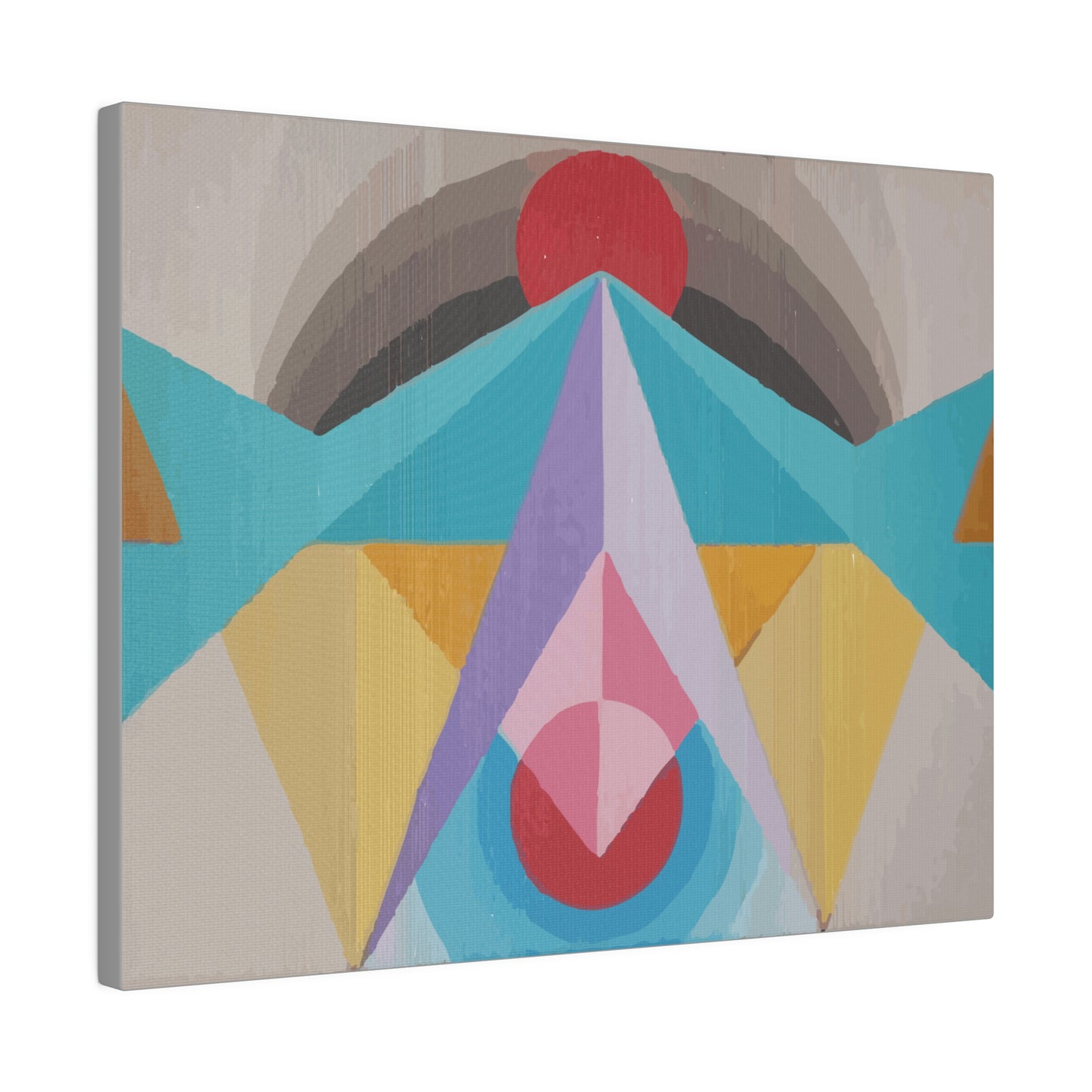 Soul - The Mighty Mountain Series: Part of the Across the Universe Collection Abstract Geometric Wall Art