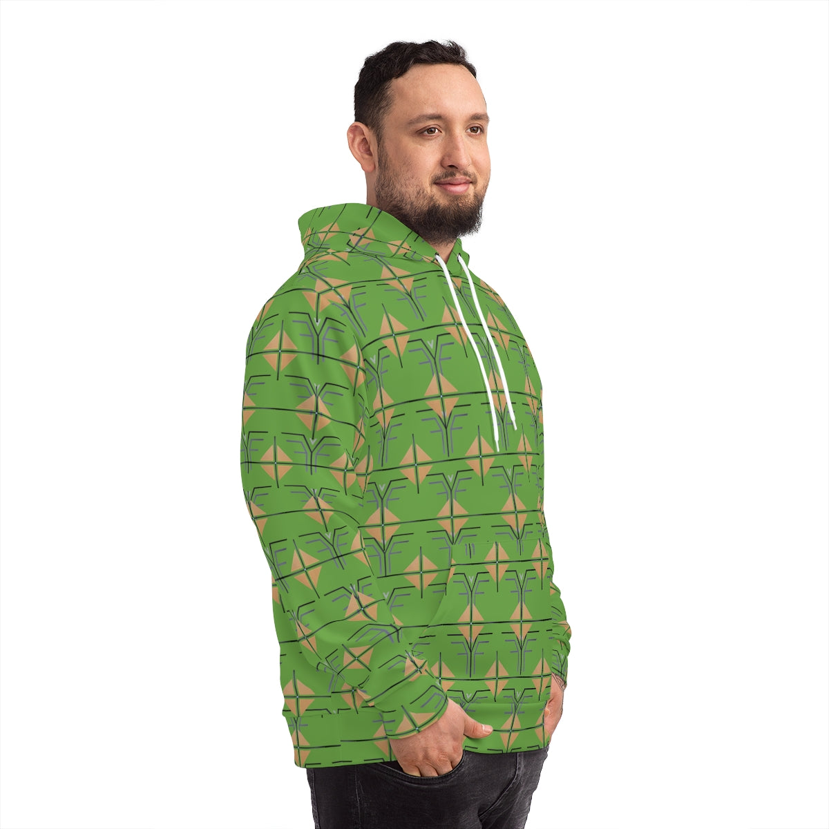 The Shield and Crest Hoodie - Green