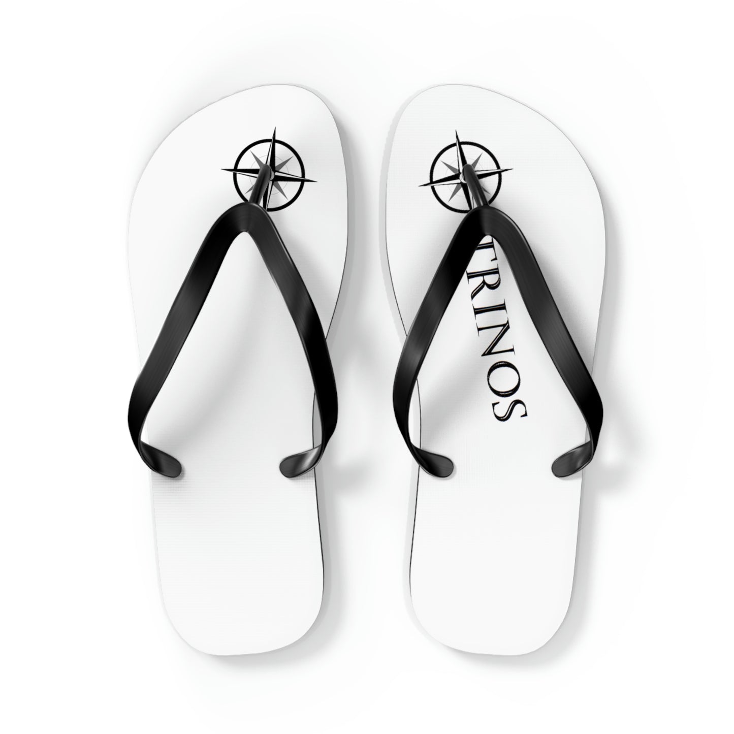 Trinos White Flip Flops