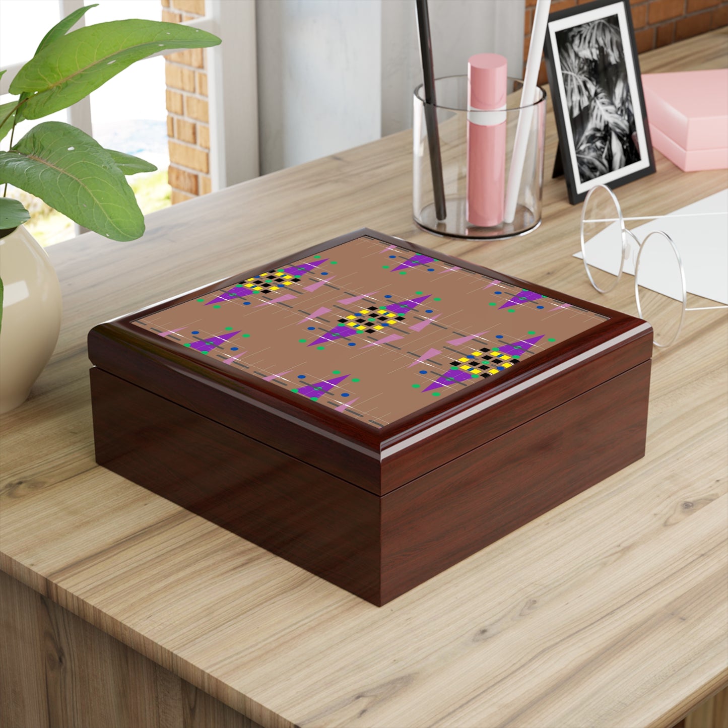 Jewelry Box: Aubergine