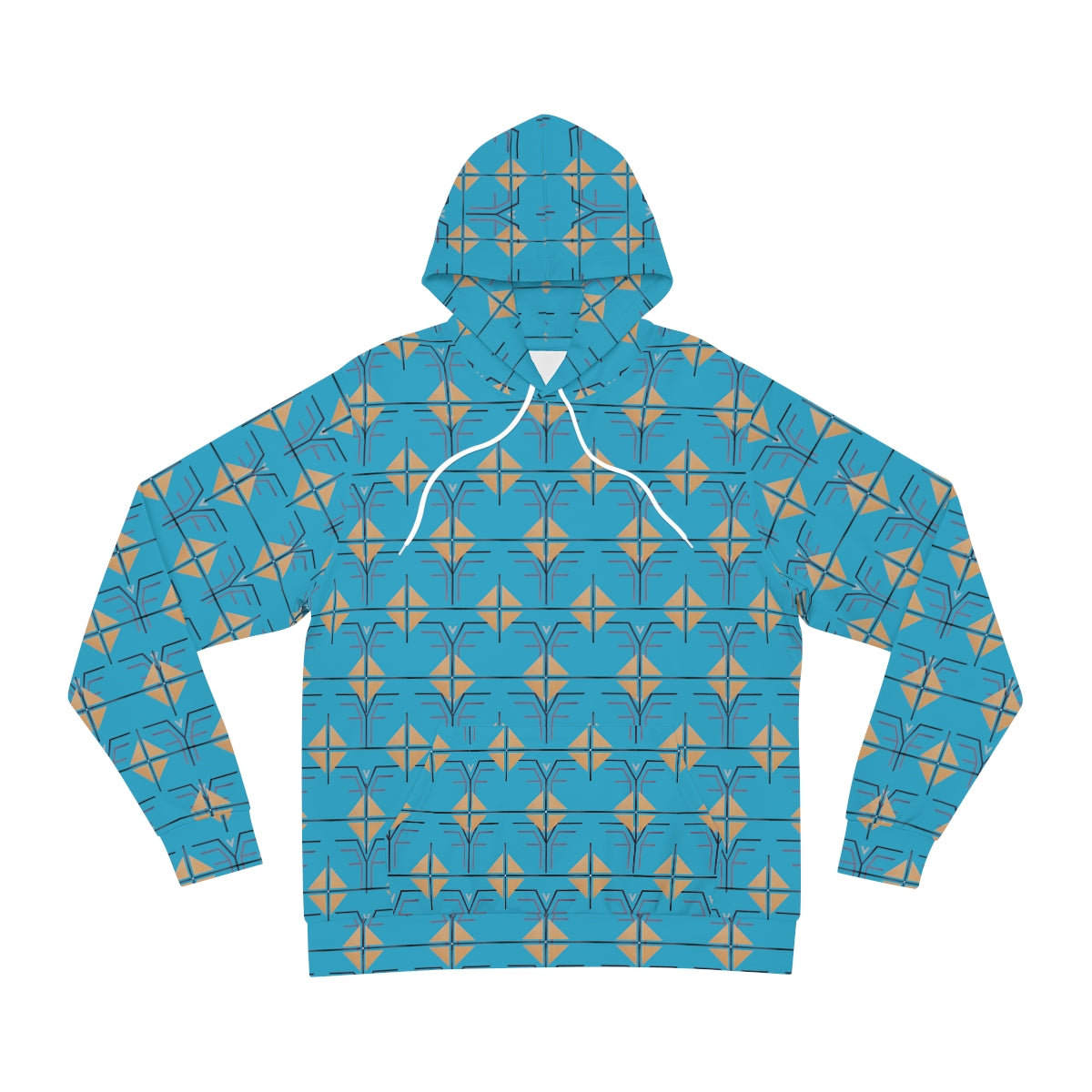 The Shield and Crest Hoodie - Turquoise