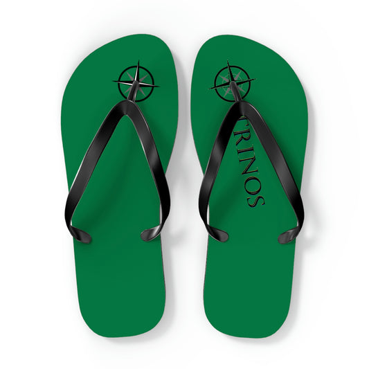 Trinos Green Flip Flops