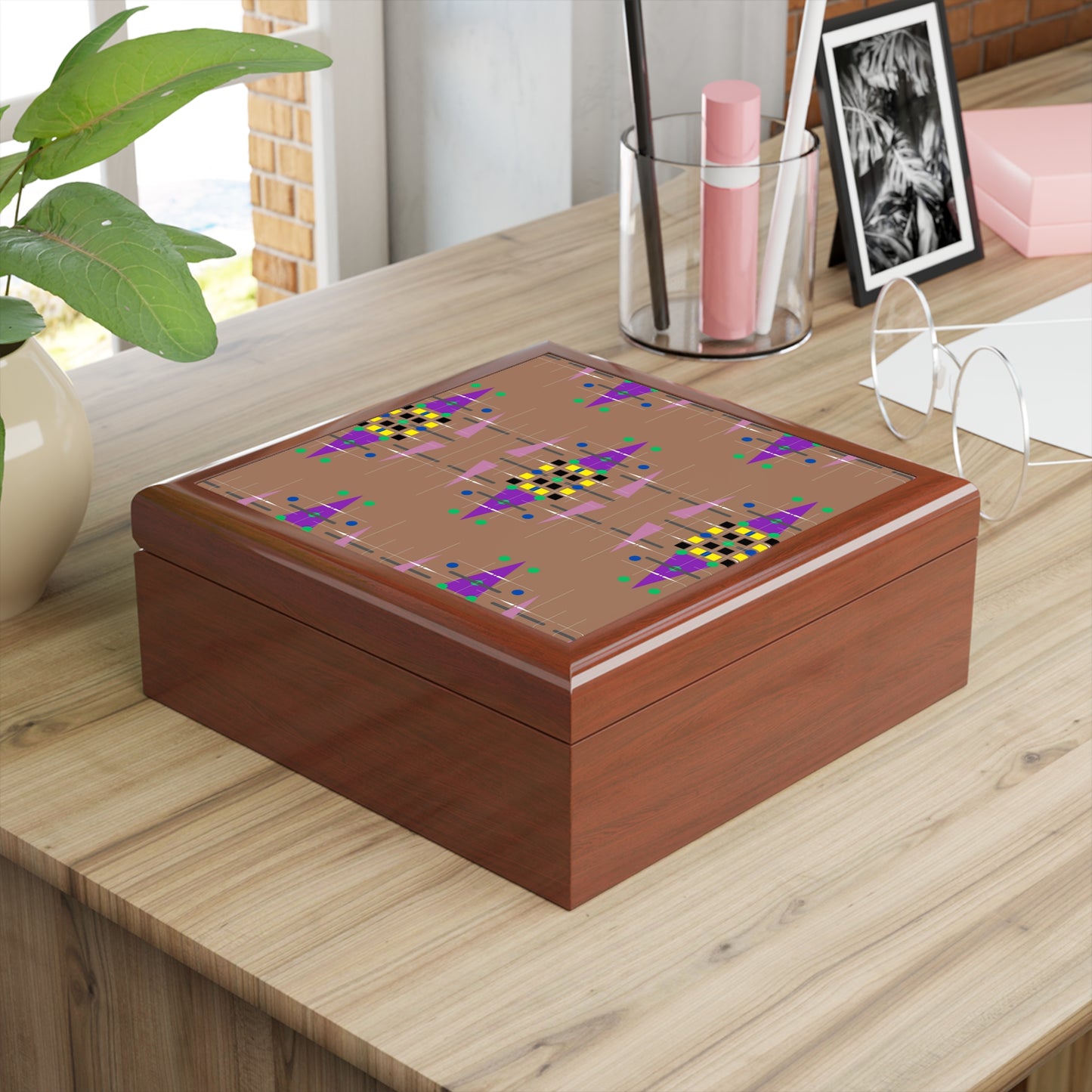 Jewelry Box: Aubergine