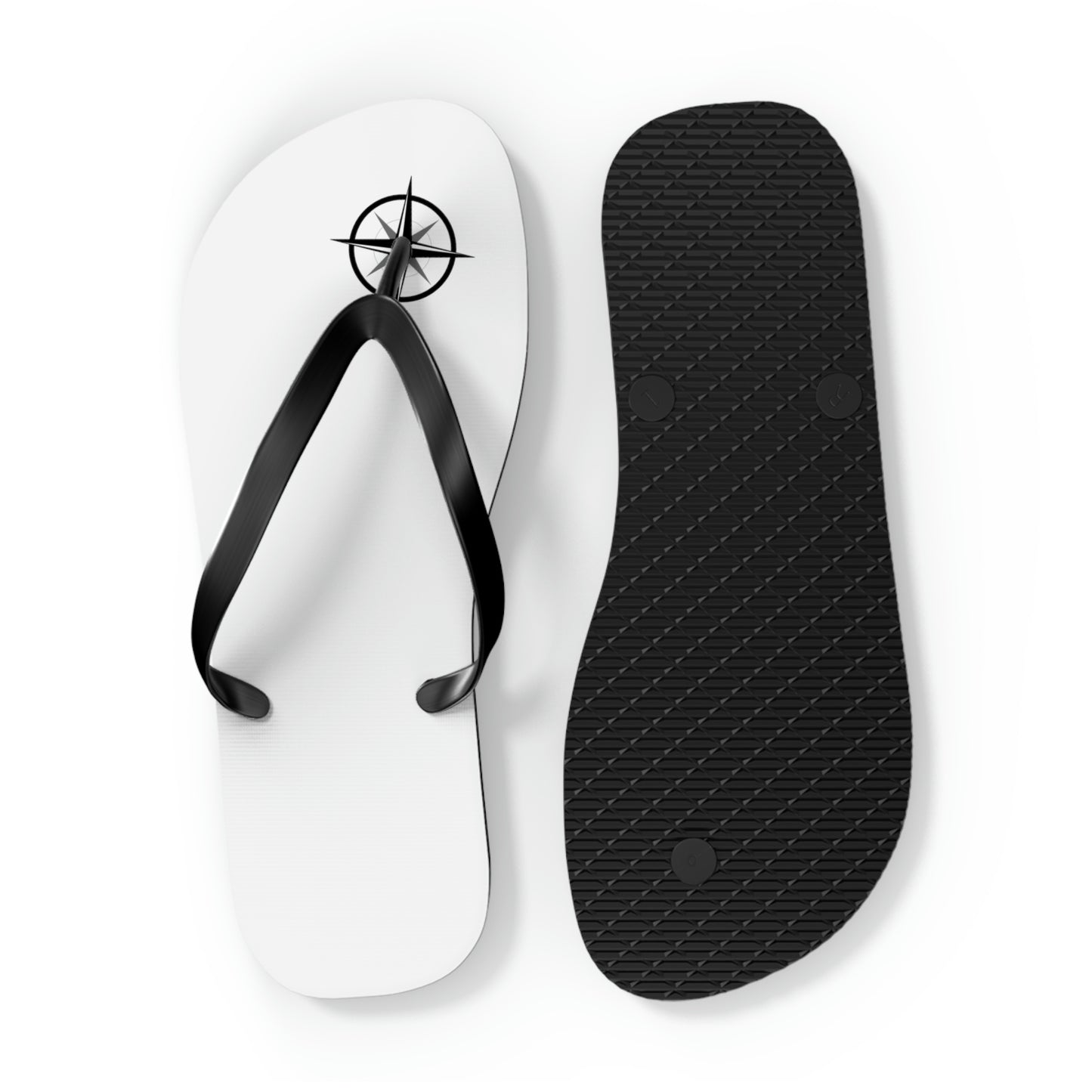 Trinos White Flip Flops