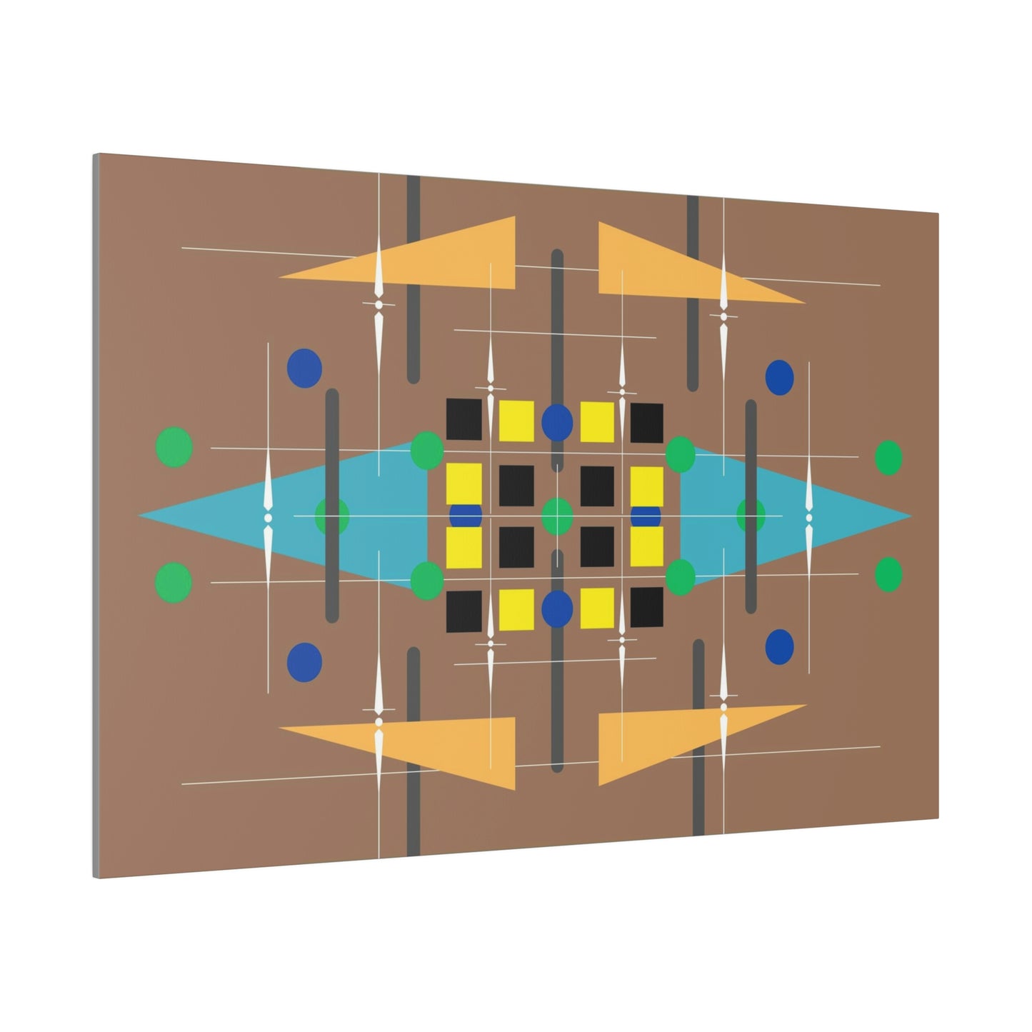 Harvest - Universal Schematics 3: Geometric Abstract Deco Inspired Wall Art